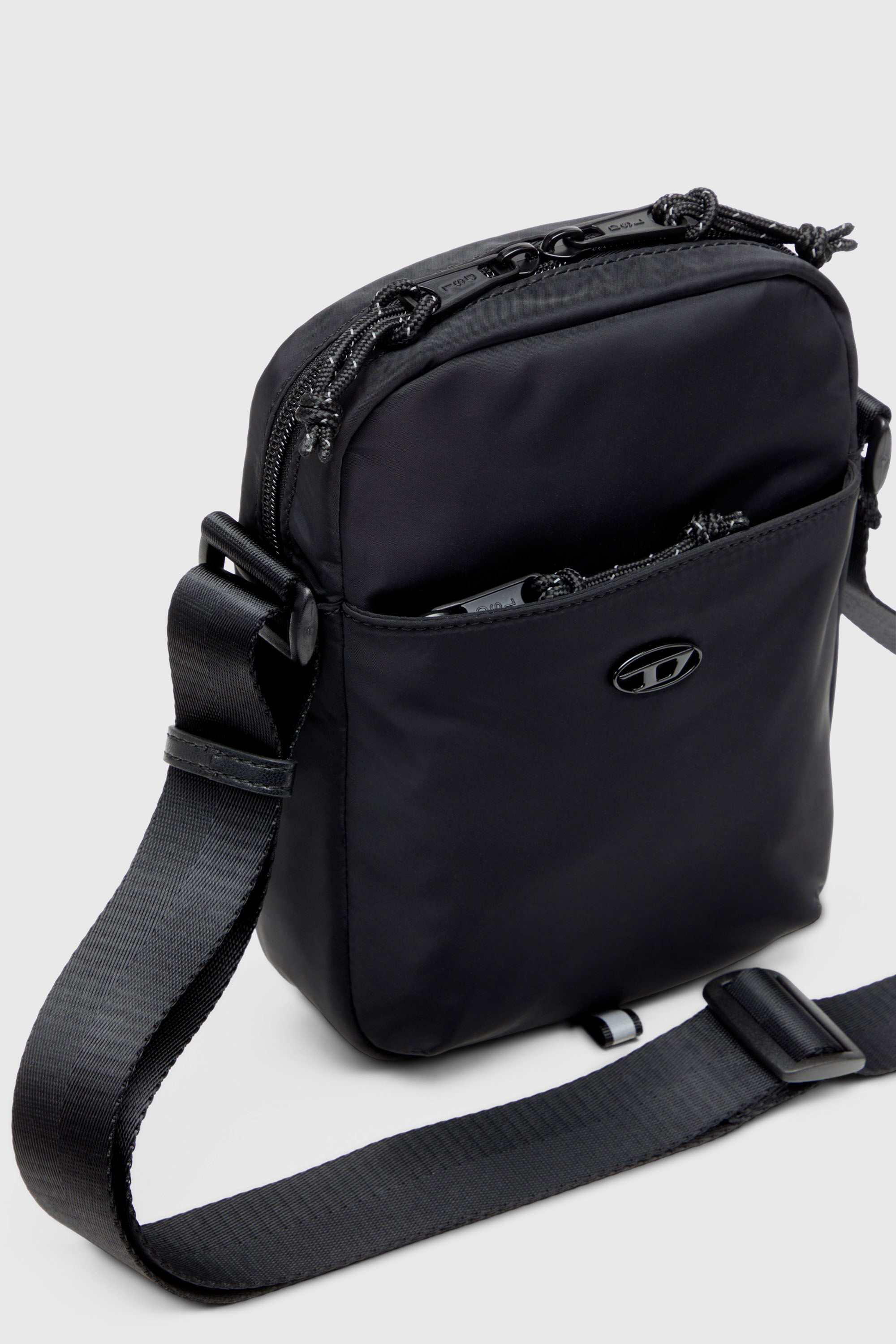 Diesel - D-PACK CROSSBODY X, Man's D-Pack-Crossbody bag in tech fabric in Black - 5