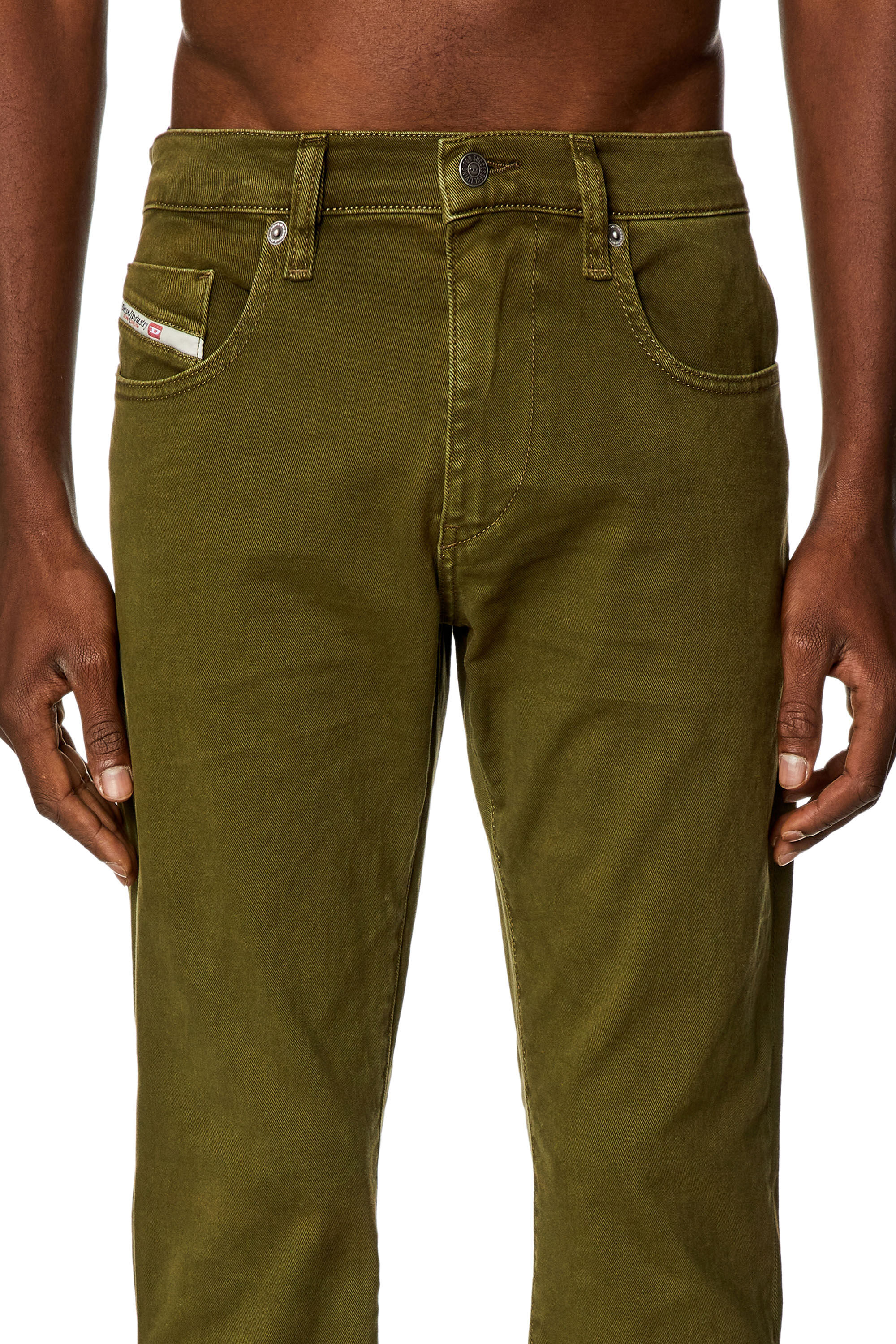 Diesel - Slim Jeans 2019 D-Strukt 0QWTY, Green - Image 6