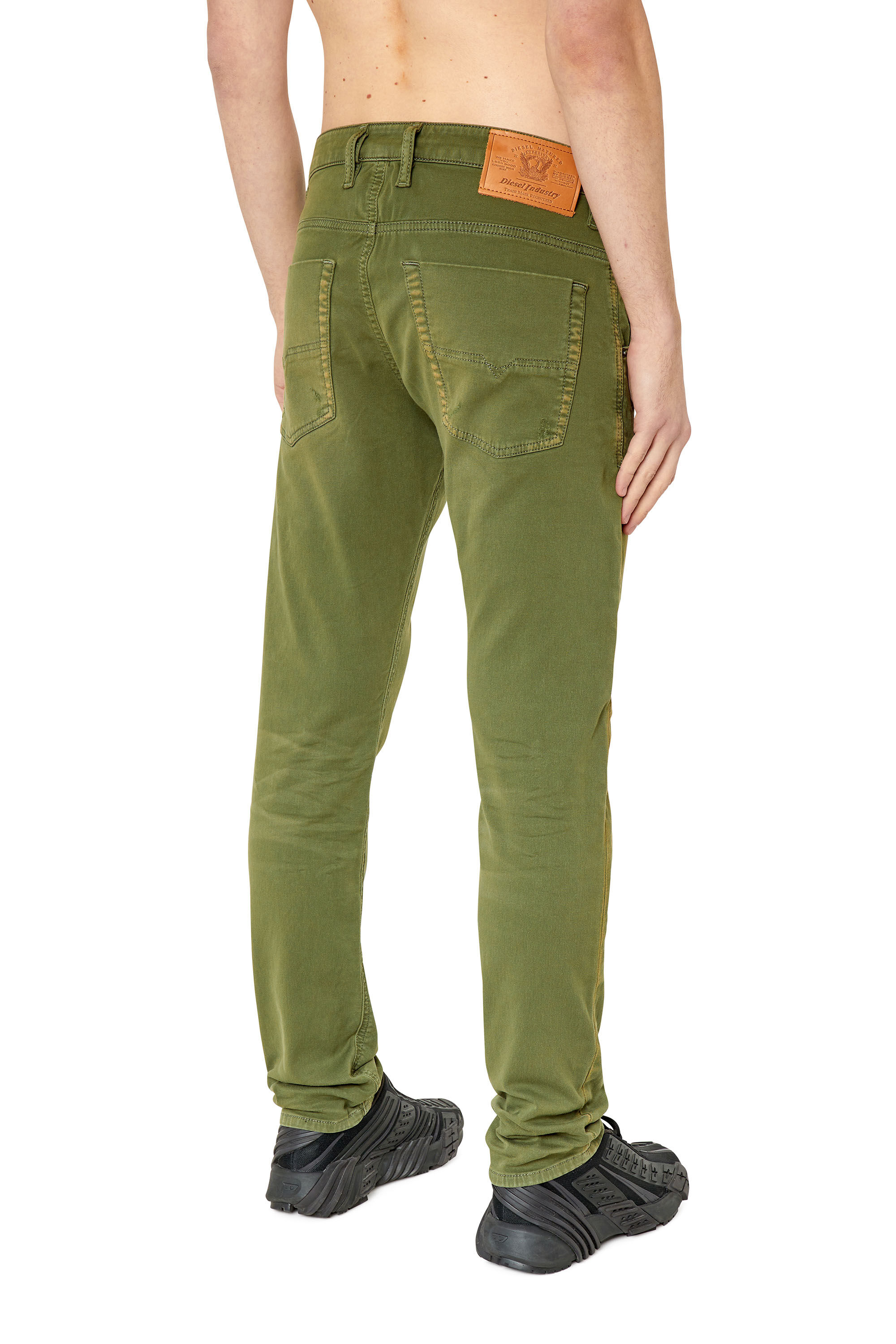 Diesel - Krooley JoggJeans® 09E98 Tapered, Green - Image 4