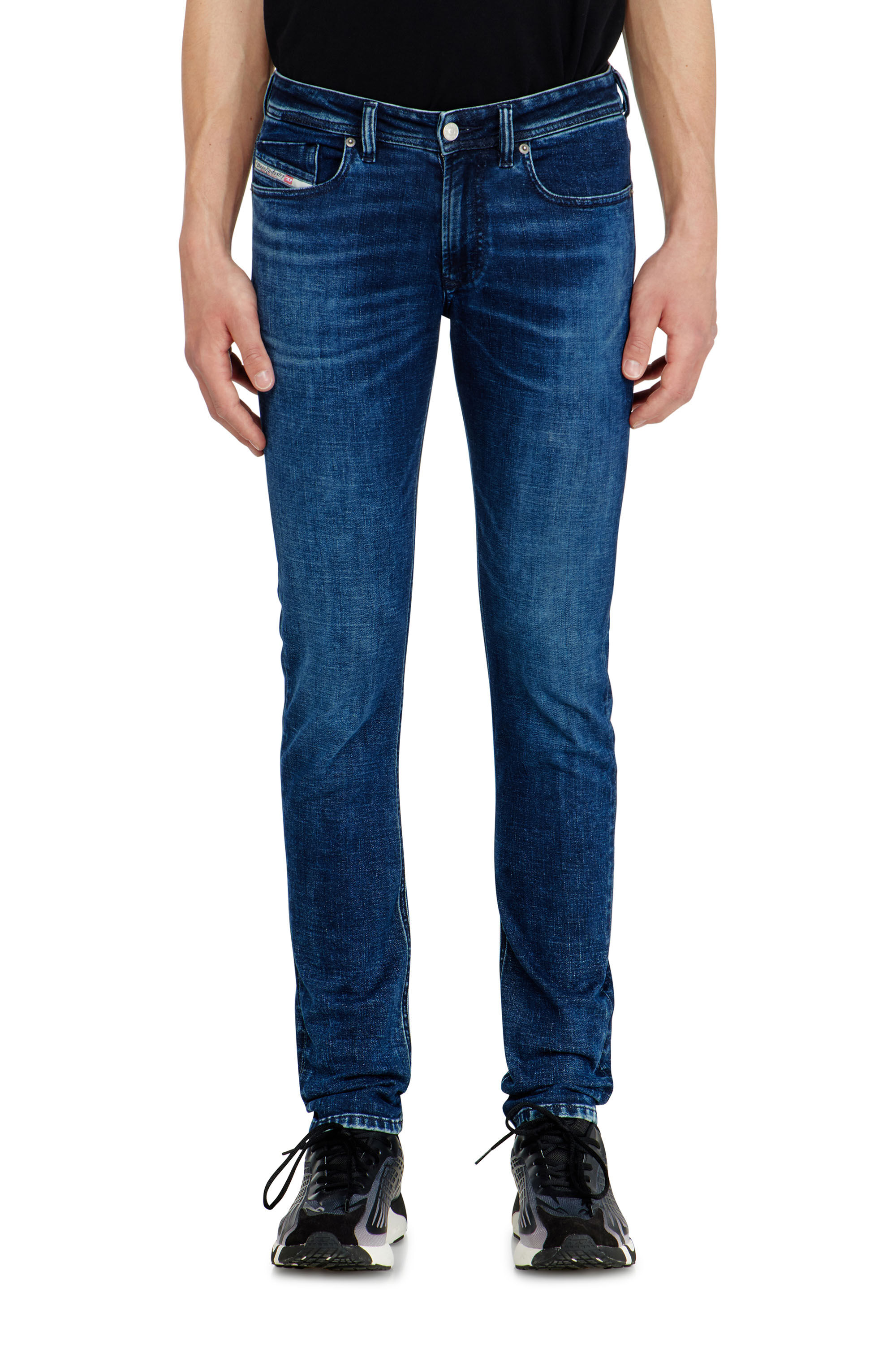 Diesel - Man's Skinny Jeans 1979 Sleenker 0KBBD, Dark Blue - 4