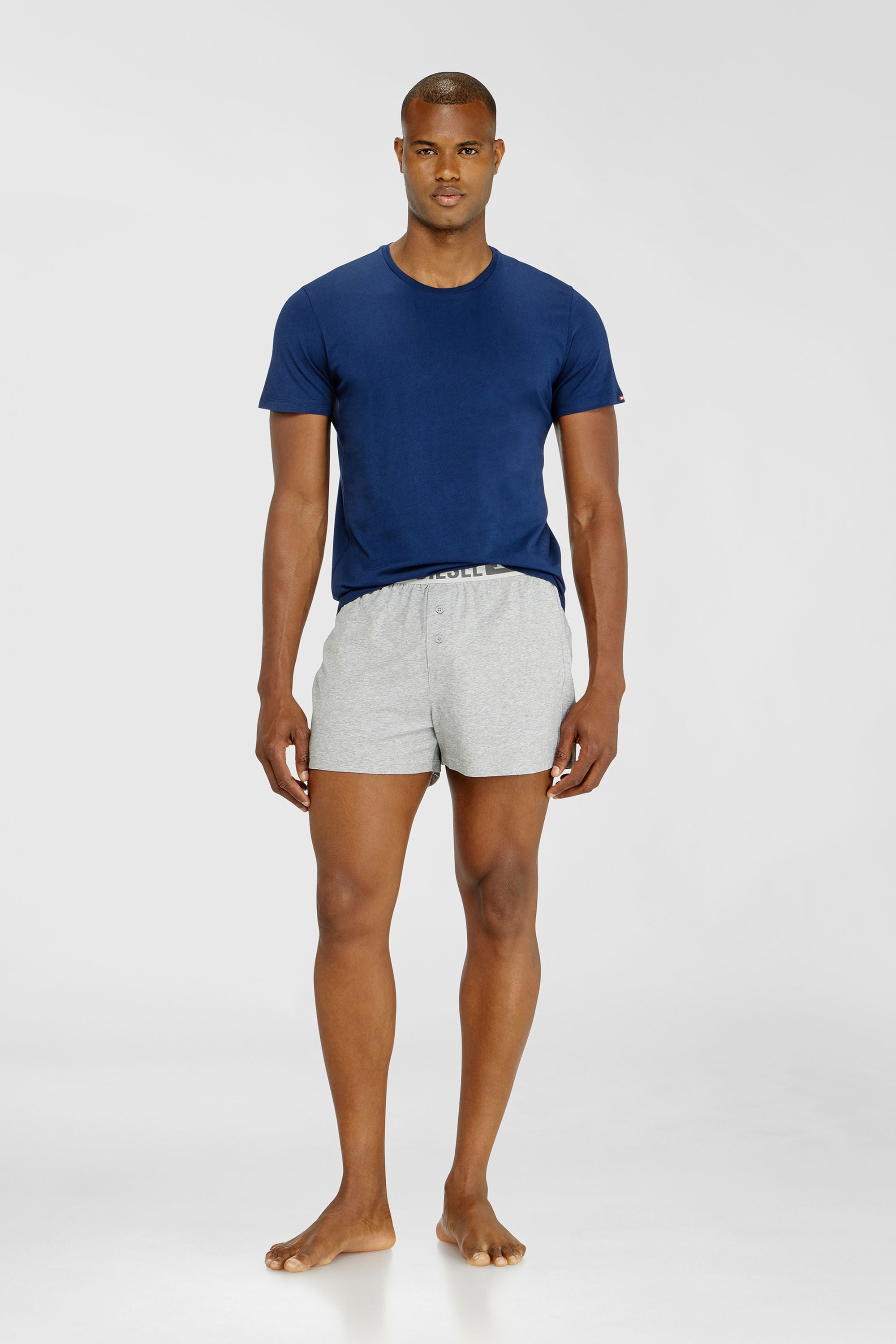 Diesel - RANDAL-D-CORE-3PACK, Man's Set of 3 cotton T-shirts in White/Blue - 1