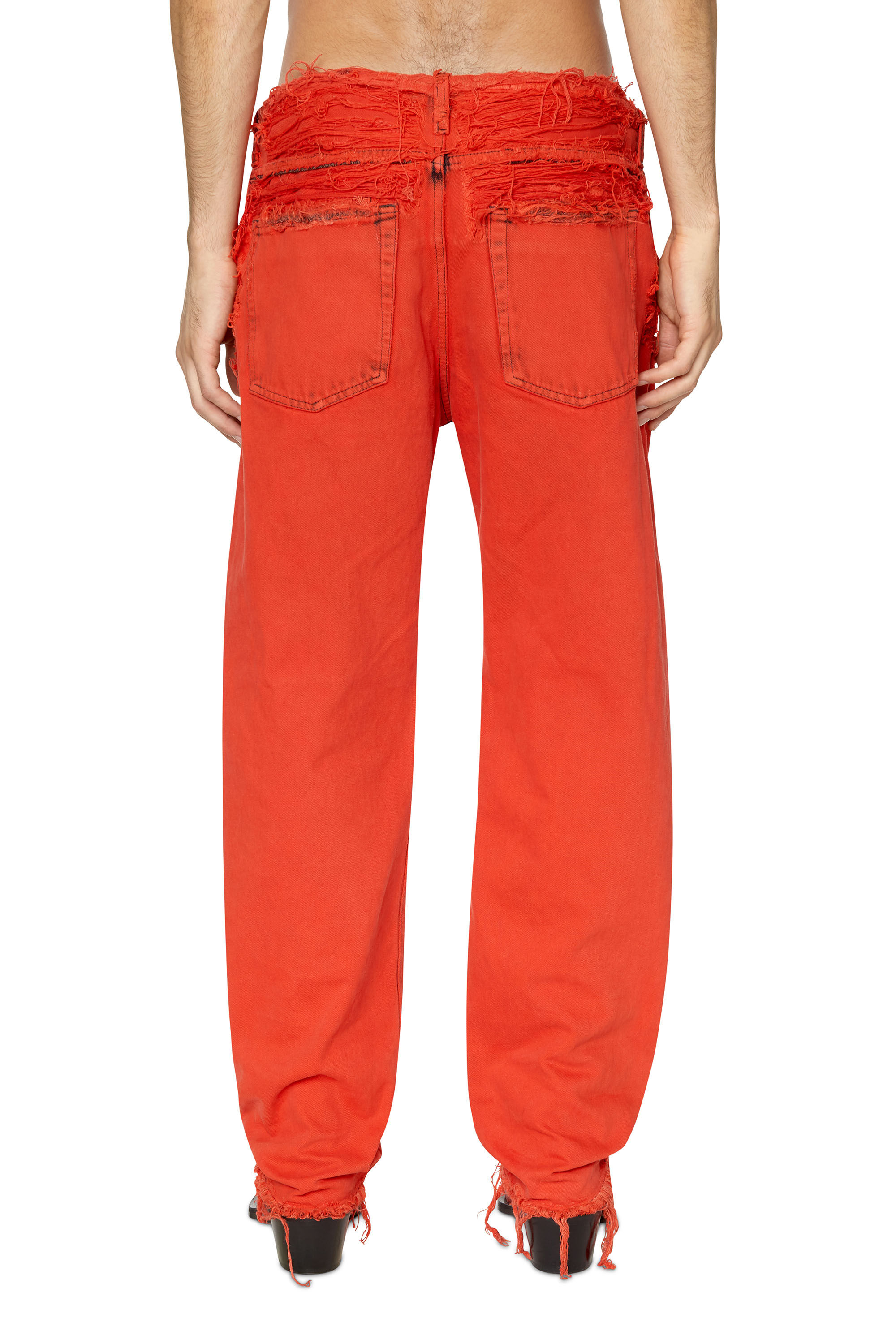 Diesel - 2010 D-Macs 007P1 Straight Jeans, Red - Image 4