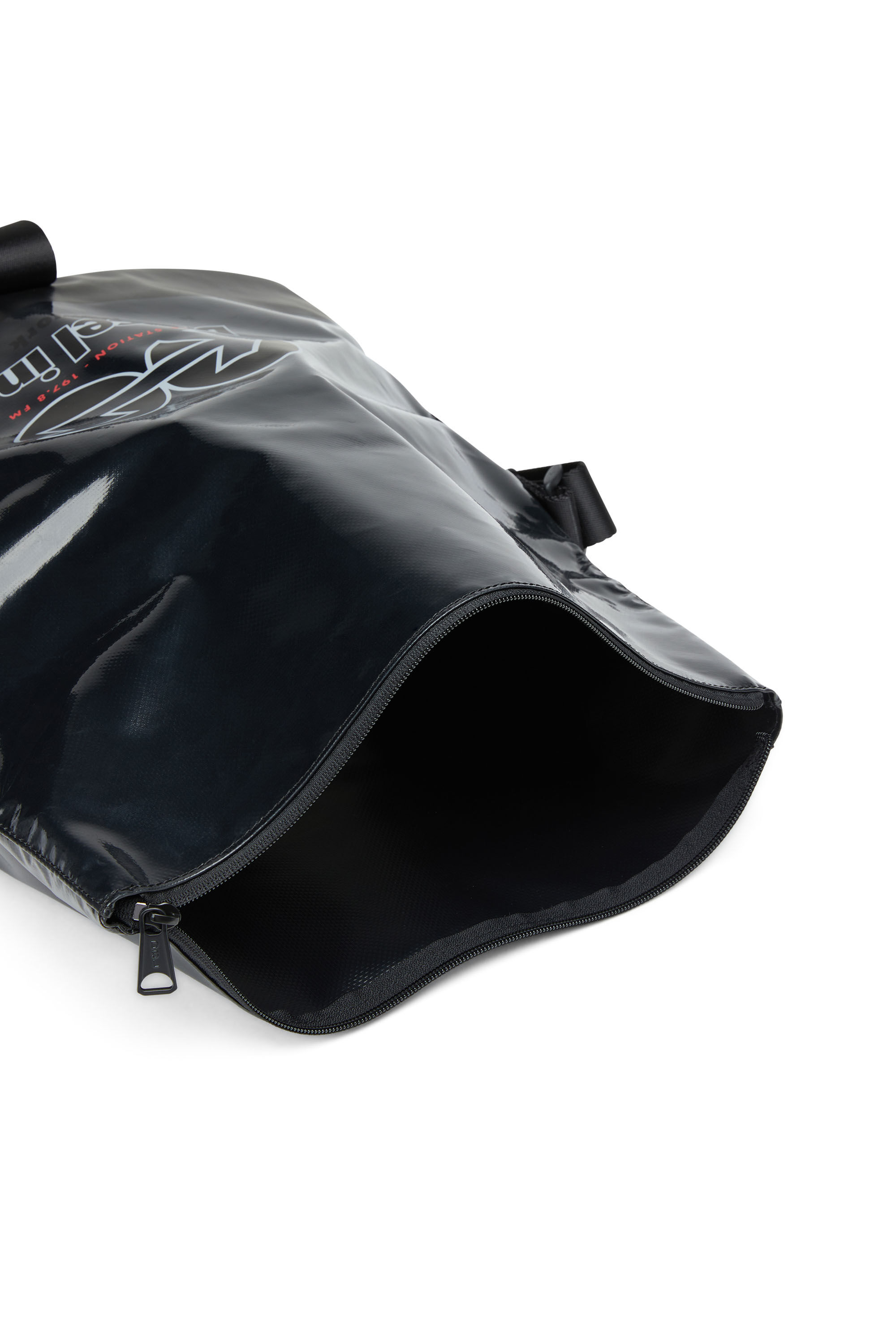 Diesel - TRAP/D SHOULDER BAG M, Black - Image 3