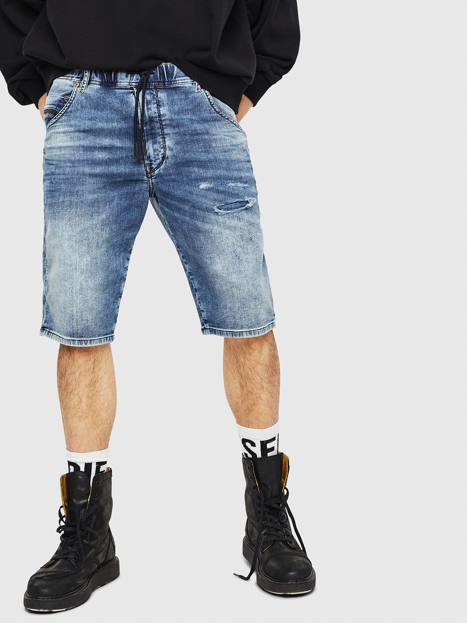 diesel jogg jeans shorts