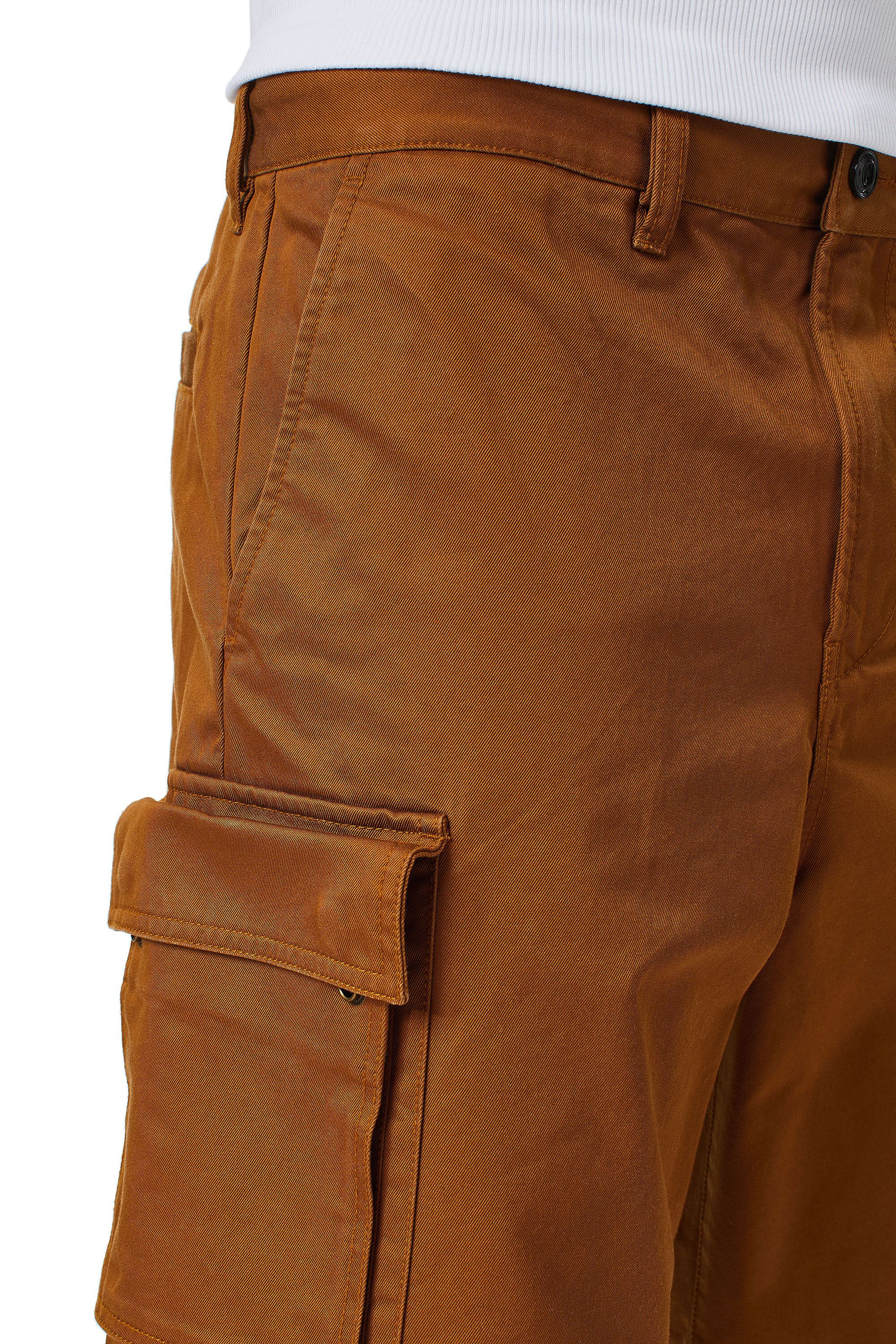 Cargo shorts in cotton twill | Diesel