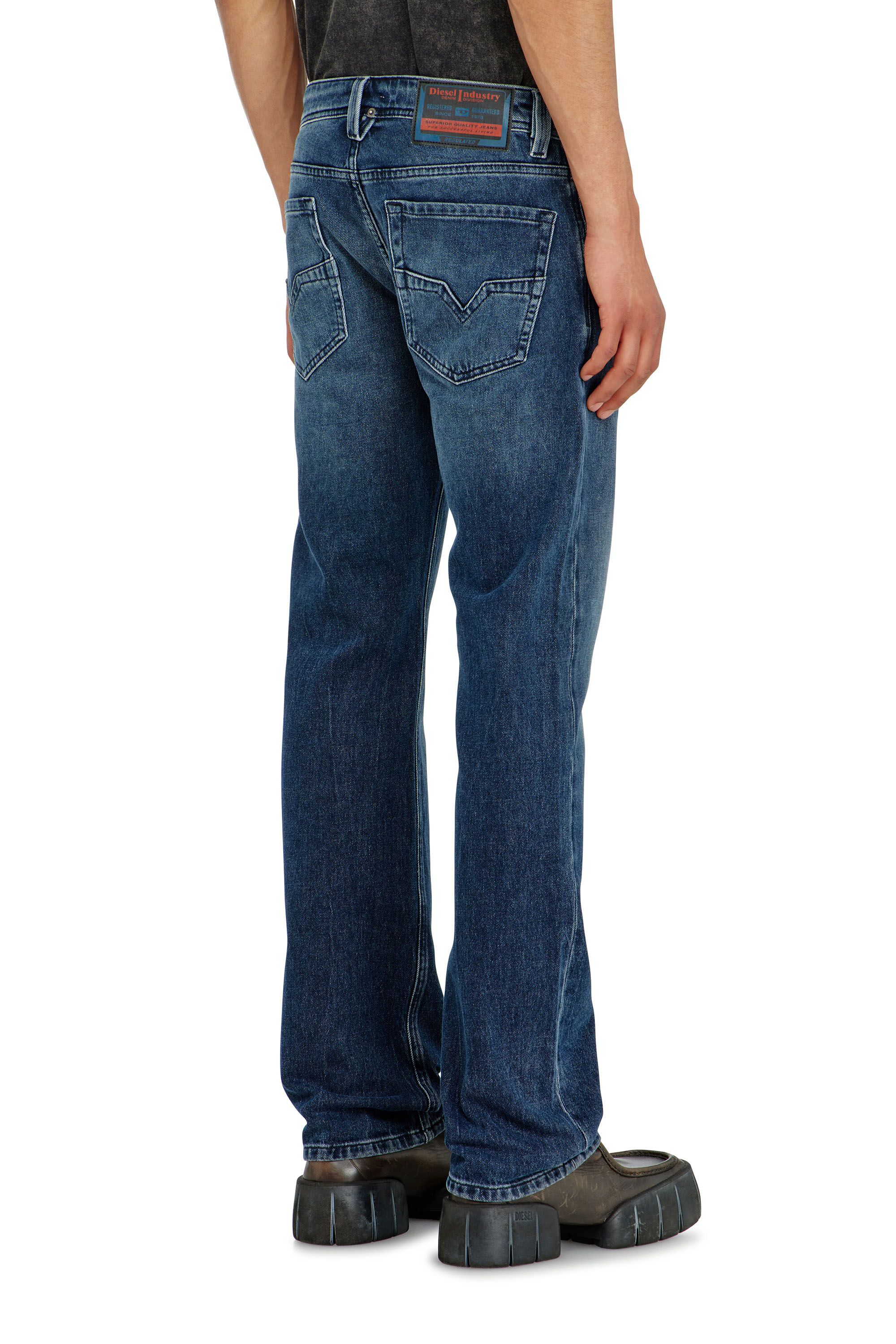 Diesel - Man's Regular Jeans 1985 Larkee 0KBBM, Dark Blue - 5