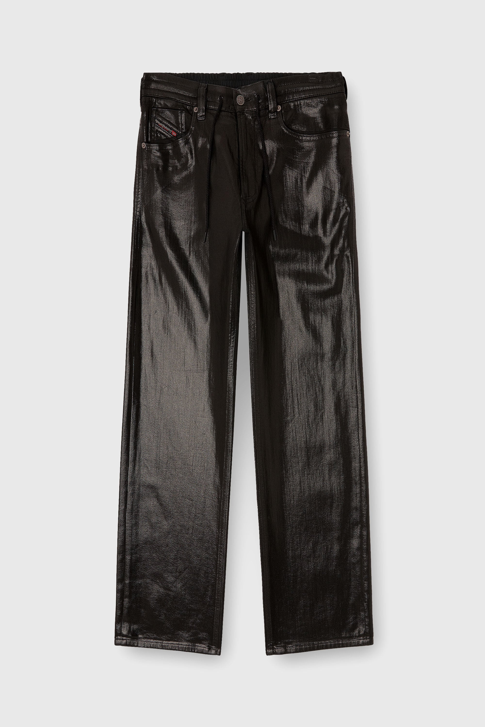 Diesel - Man's Relaxed 2080 D-Reel Joggjeans&reg; 068VD, Black/Dark grey - 4