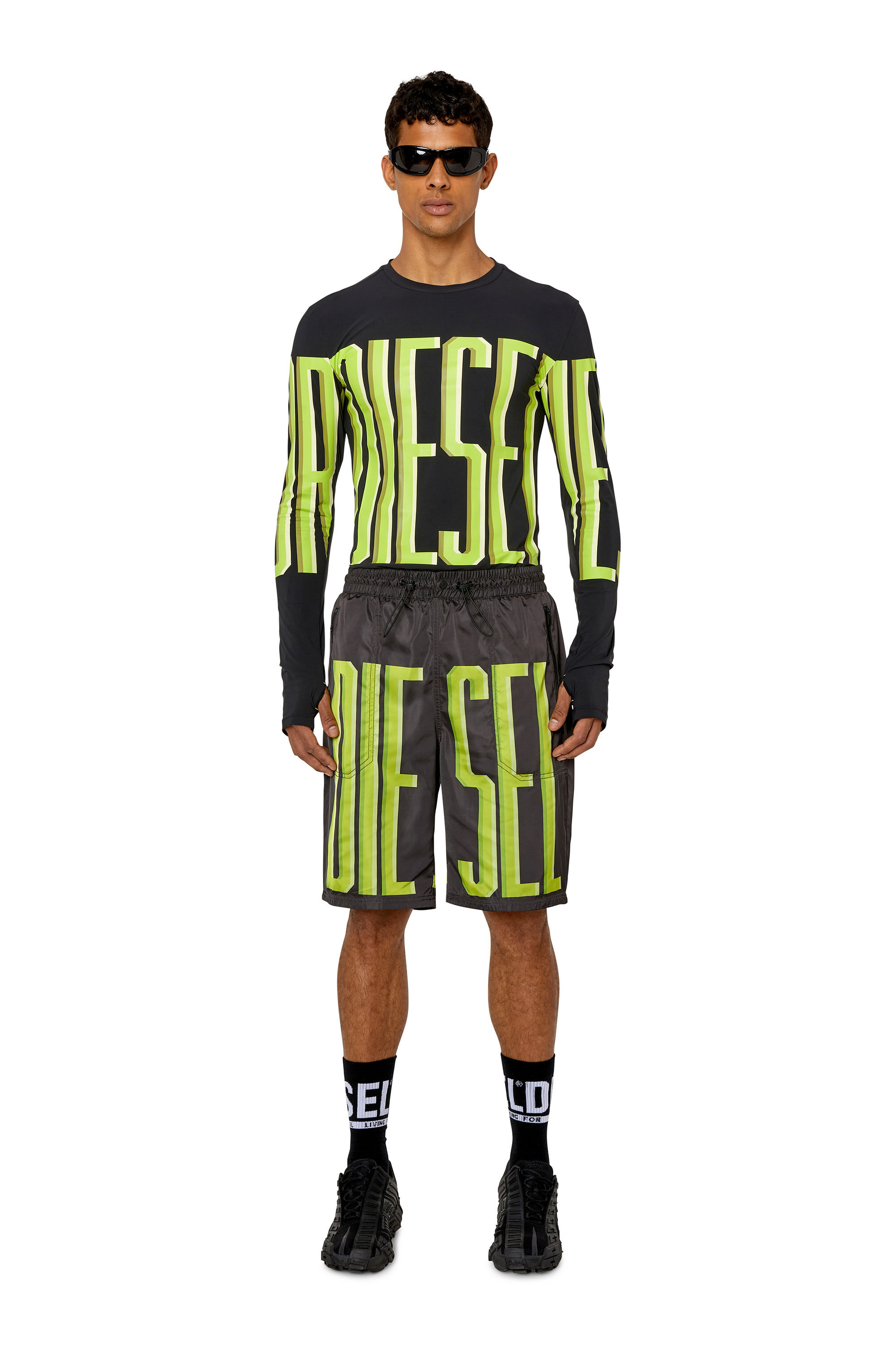 Diesel - AMTEE-LAUREN-WT17, Black - Image 1