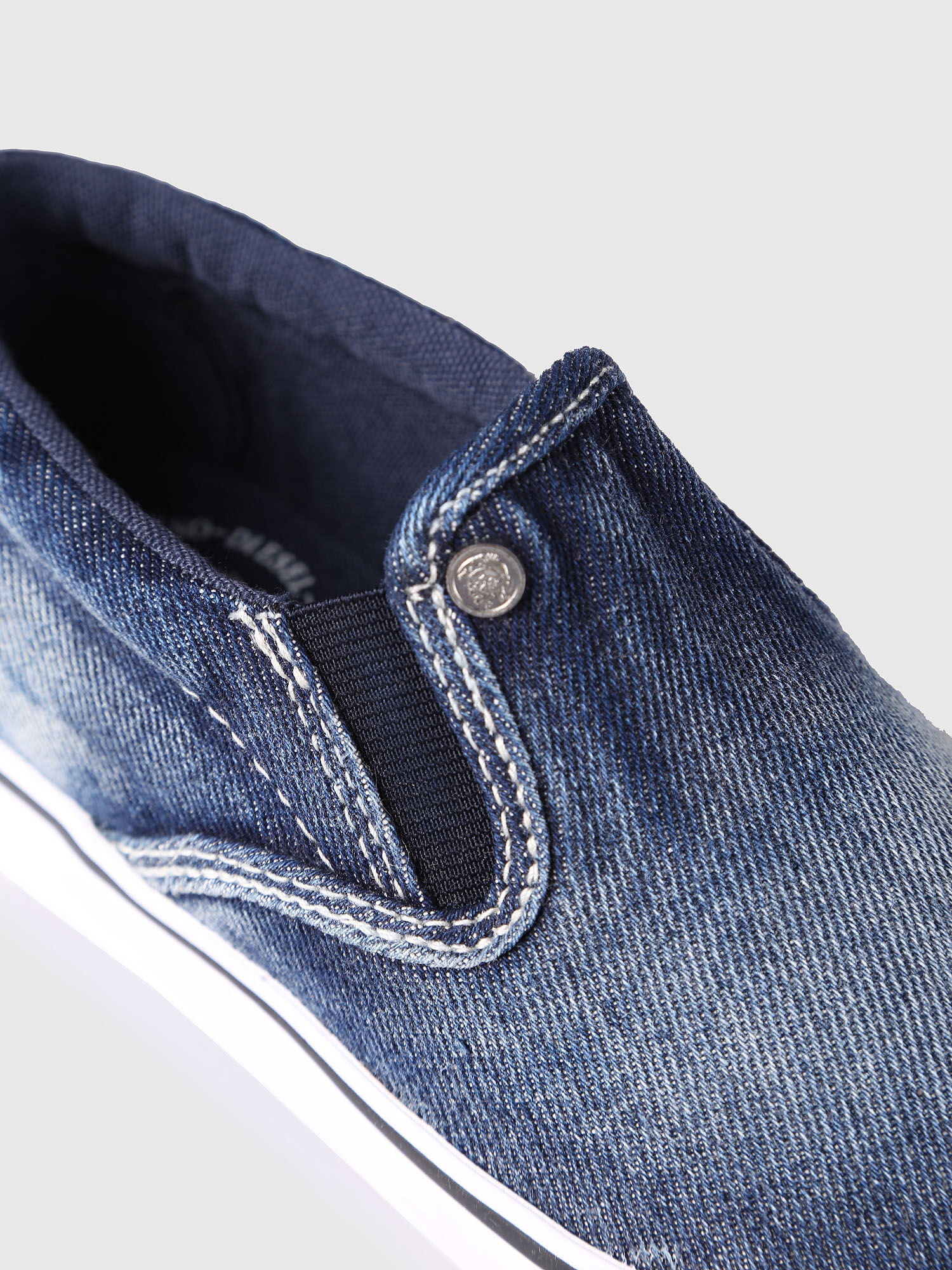 slip on denim