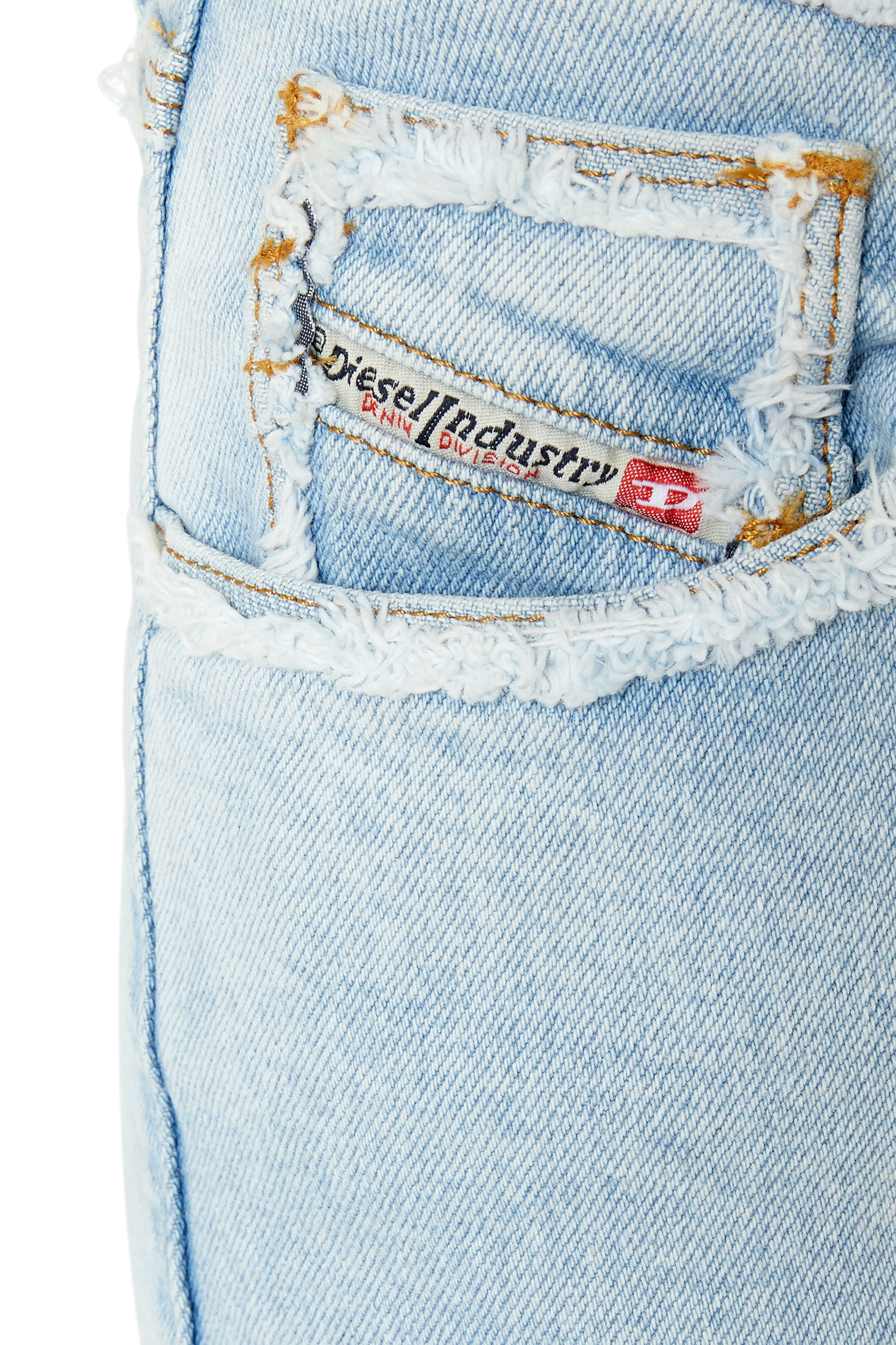Diesel - 1969 D-Ebbey 09F68 Bootcut and Flare Jeans, Light Blue - Image 5