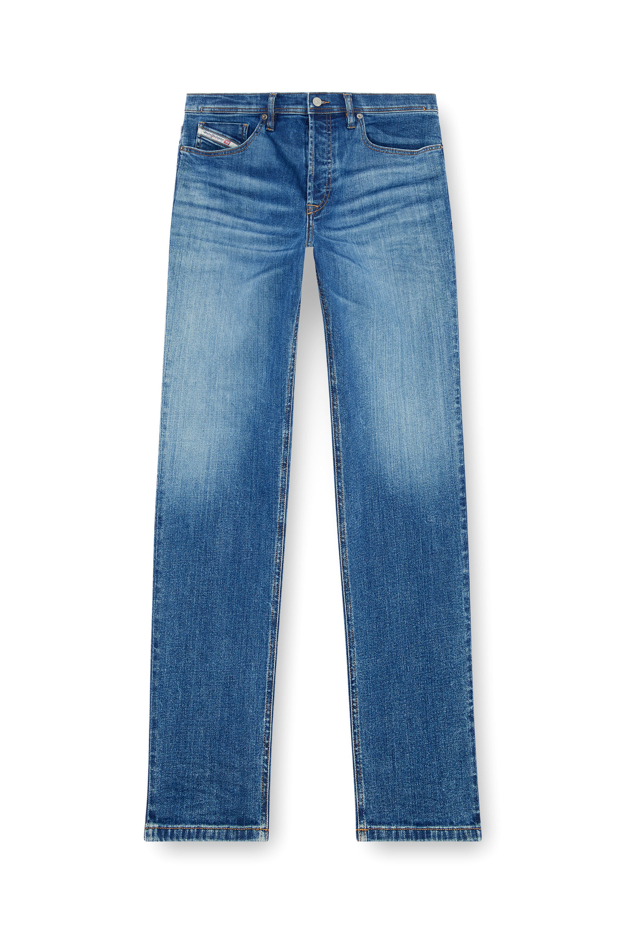 Diesel - Man Tapered Jeans 2023 D-Finitive 0GRDP, Medium blue - Image 2