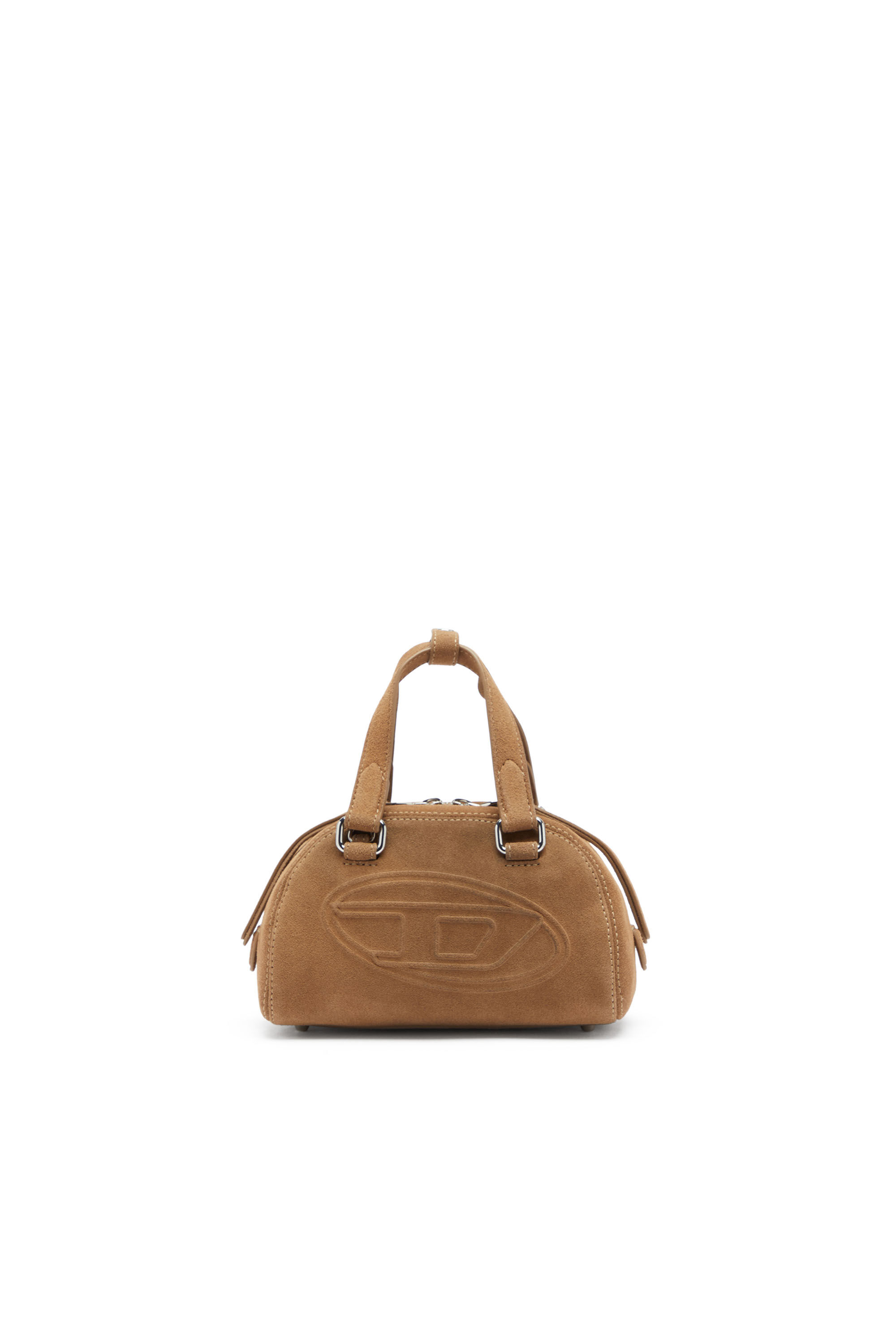 Diesel - 1DR DOME CROSSBODY, Unisex's 1DR Dome-Suede mini bowling bag with Oval D logo in null - 1