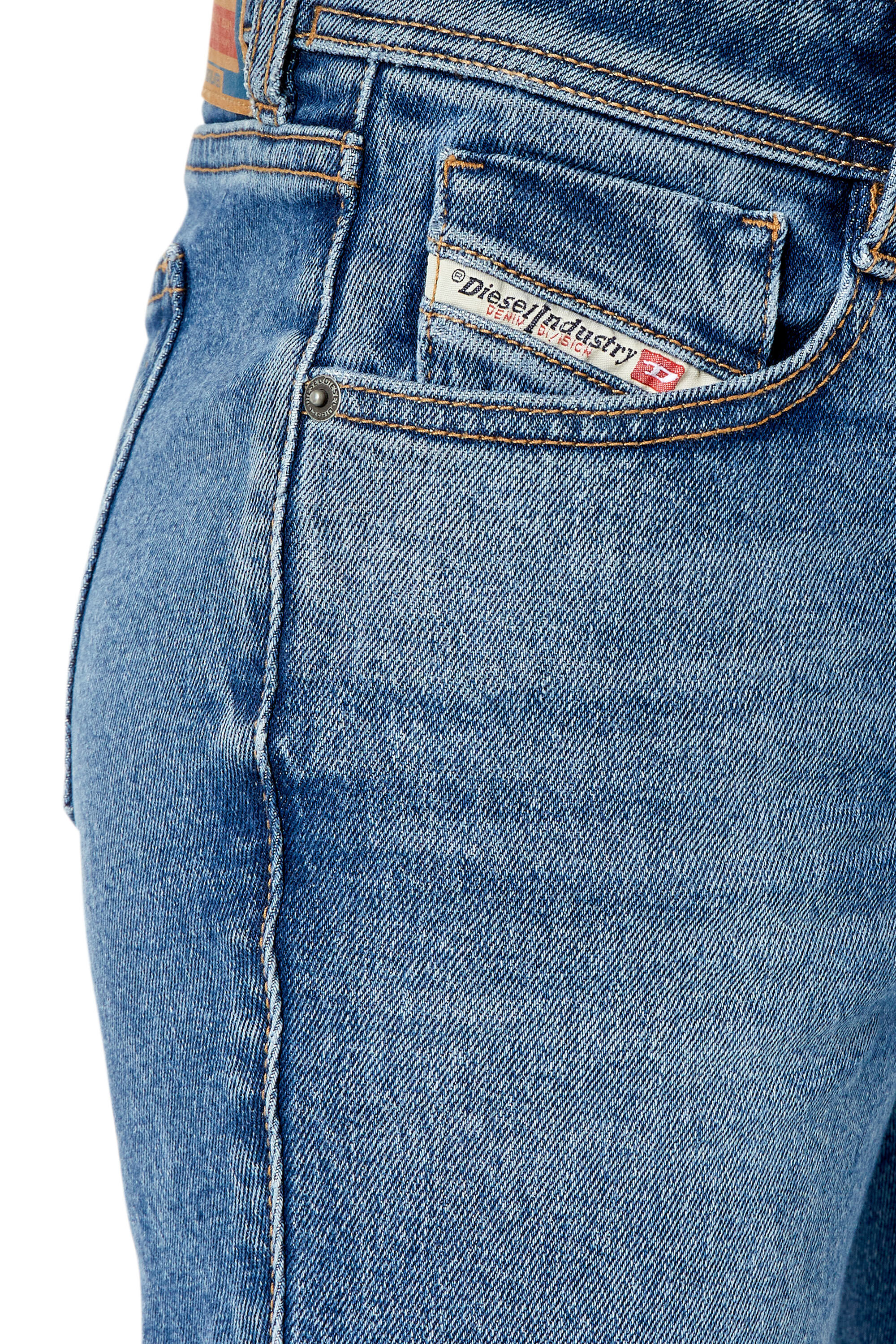 Diesel - 1969 D-Ebbey 0NFAJ Bootcut and Flare Jeans, Medium blue - Image 5