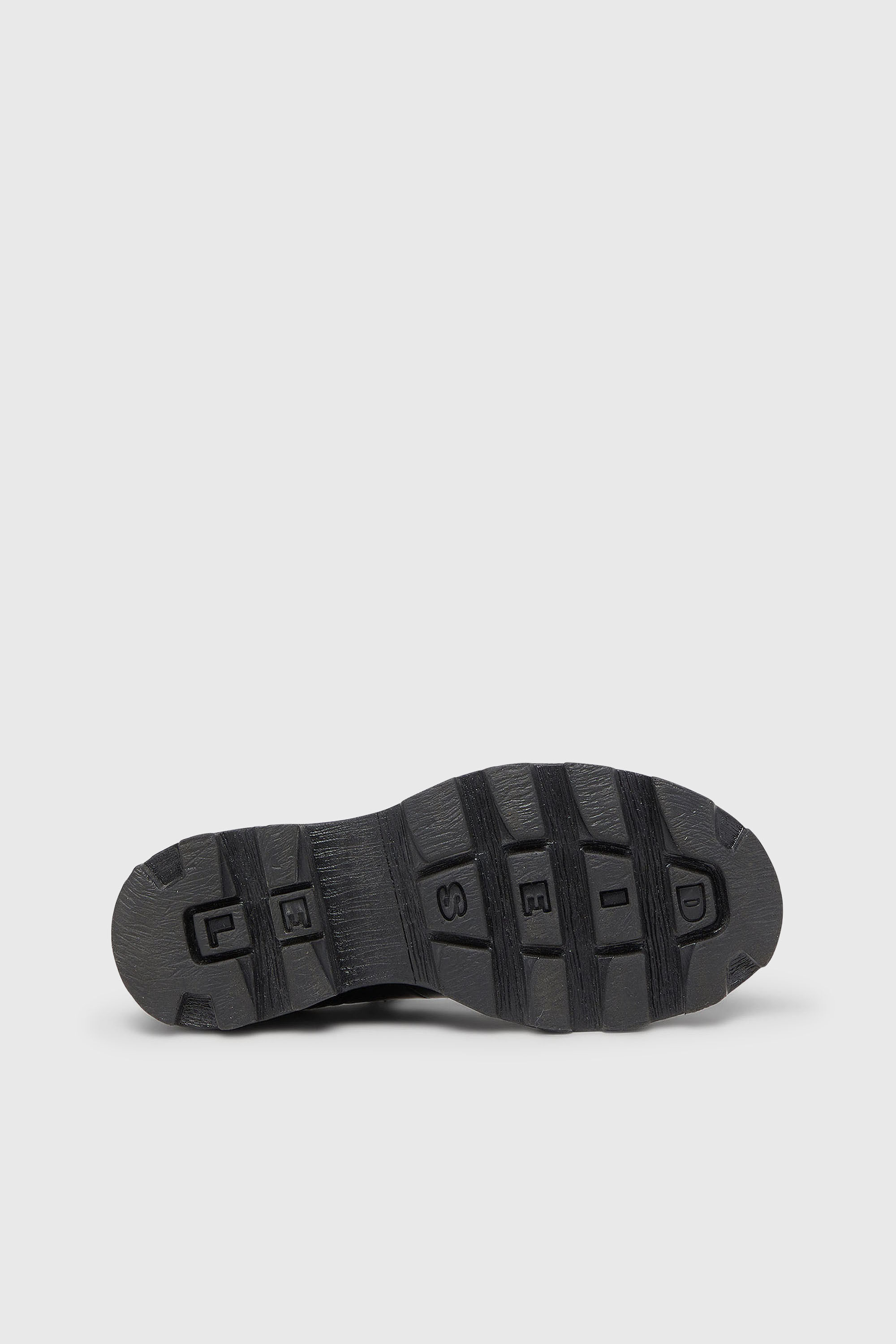Diesel - D-HAMMER MARY JANE, Woman's D-Hammer - Lugged Mary Jane flats in patent leather in Black - 5
