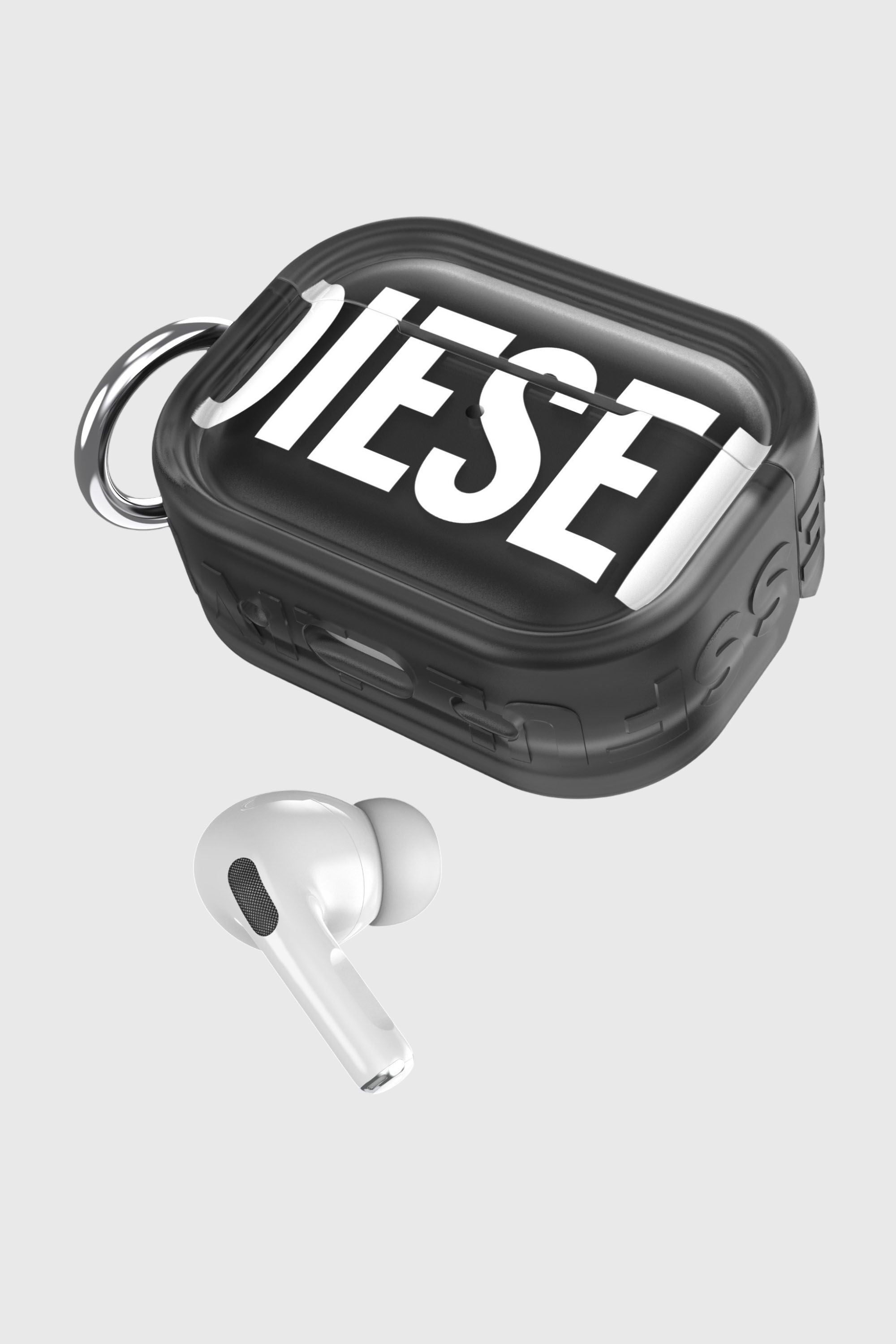 Diesel - 60451  AIRPODS CASE AIRPODS CASE, Unisex's Biscotto bumper case for Airpods Pro / Pro 2 in Black - 4
