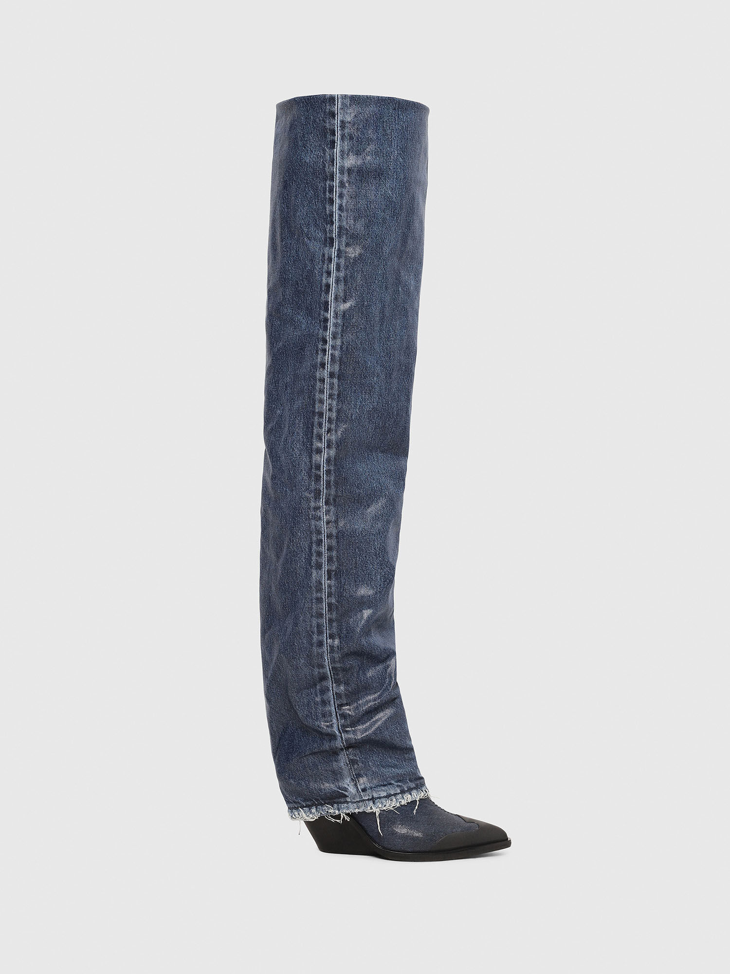 Diesel denim boots clearance