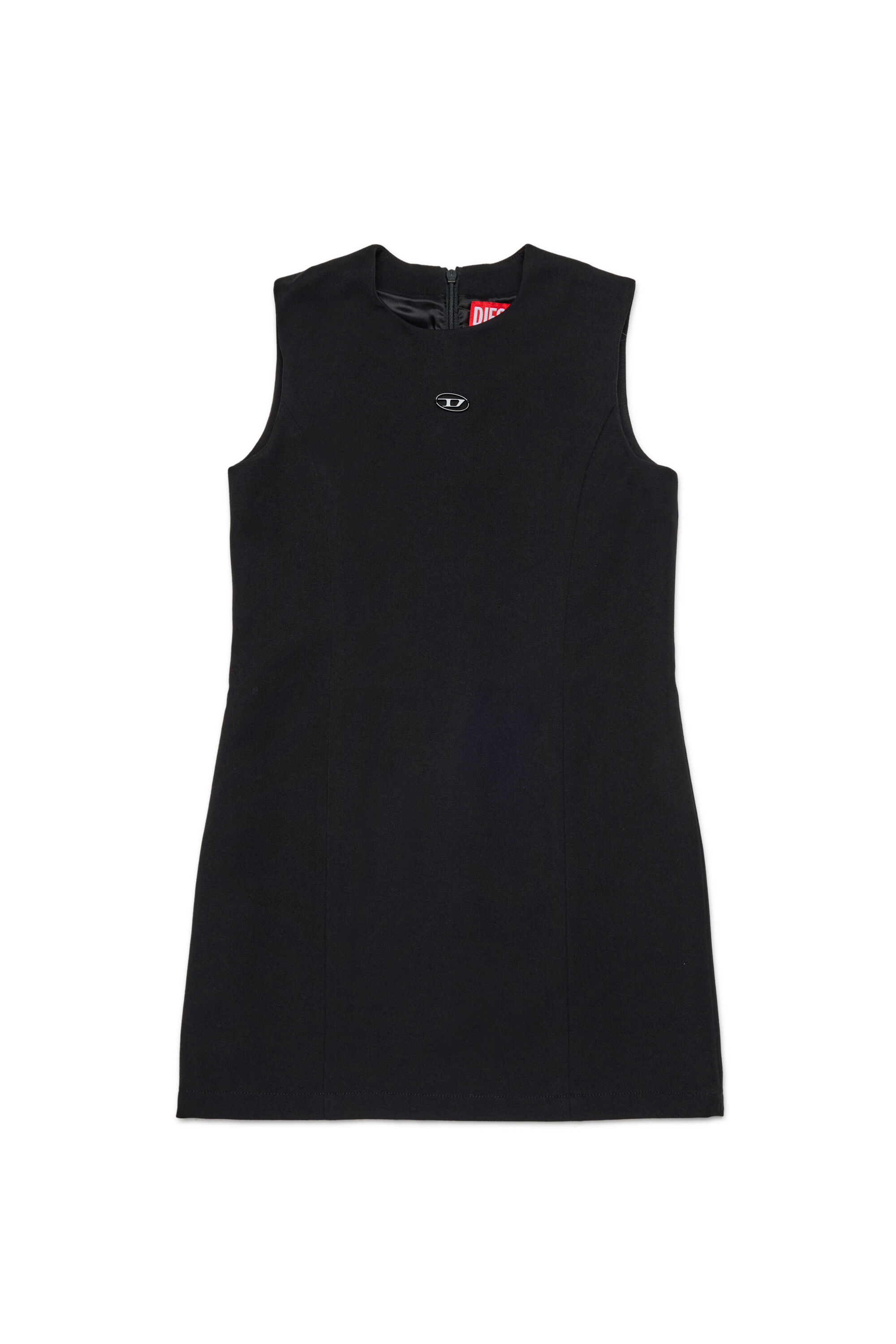 Diesel - DELAILA, Woman's Dress with back zipper in Black - 1