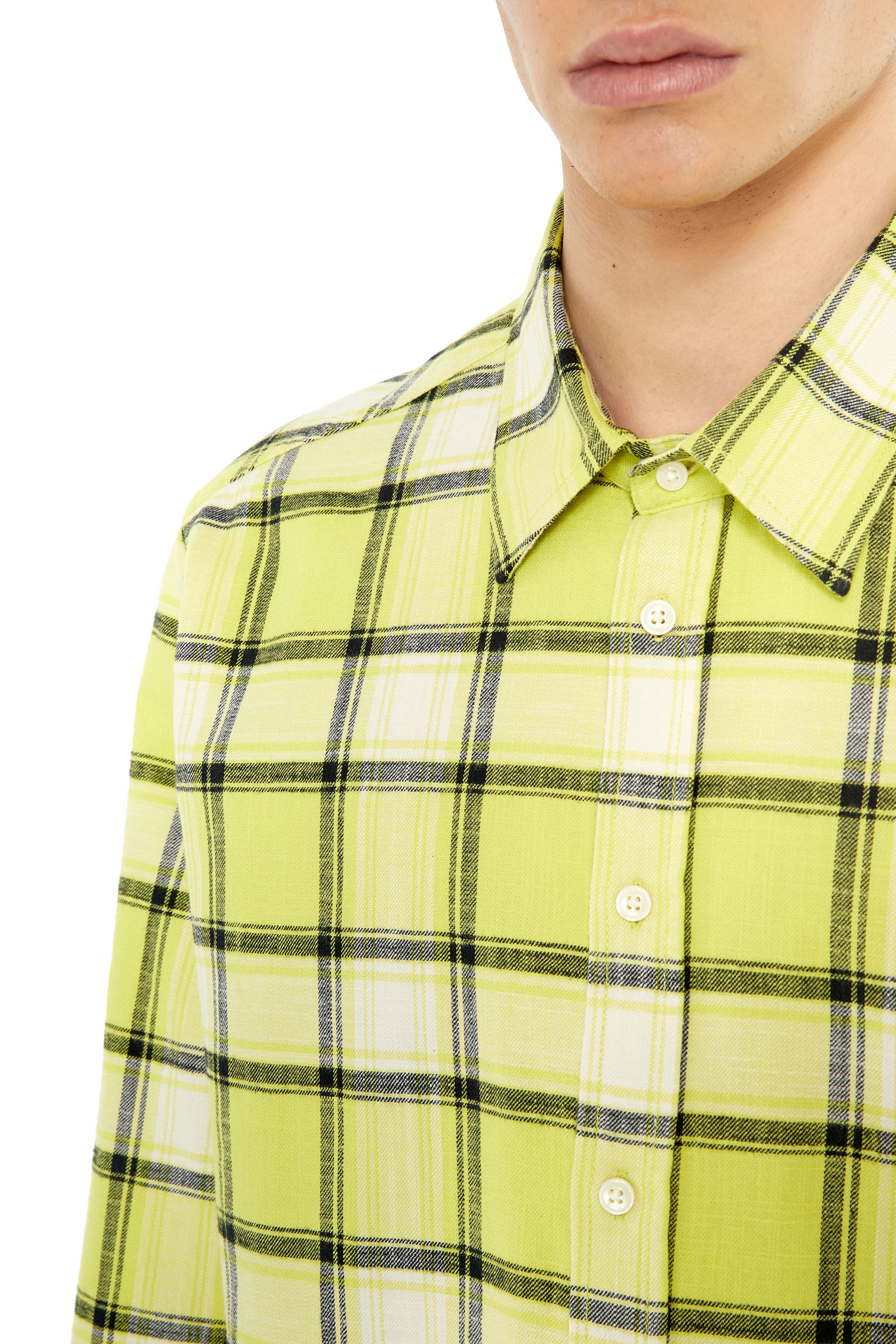Diesel - S-UMBE-CHECK-N, Black/Green - Image 5
