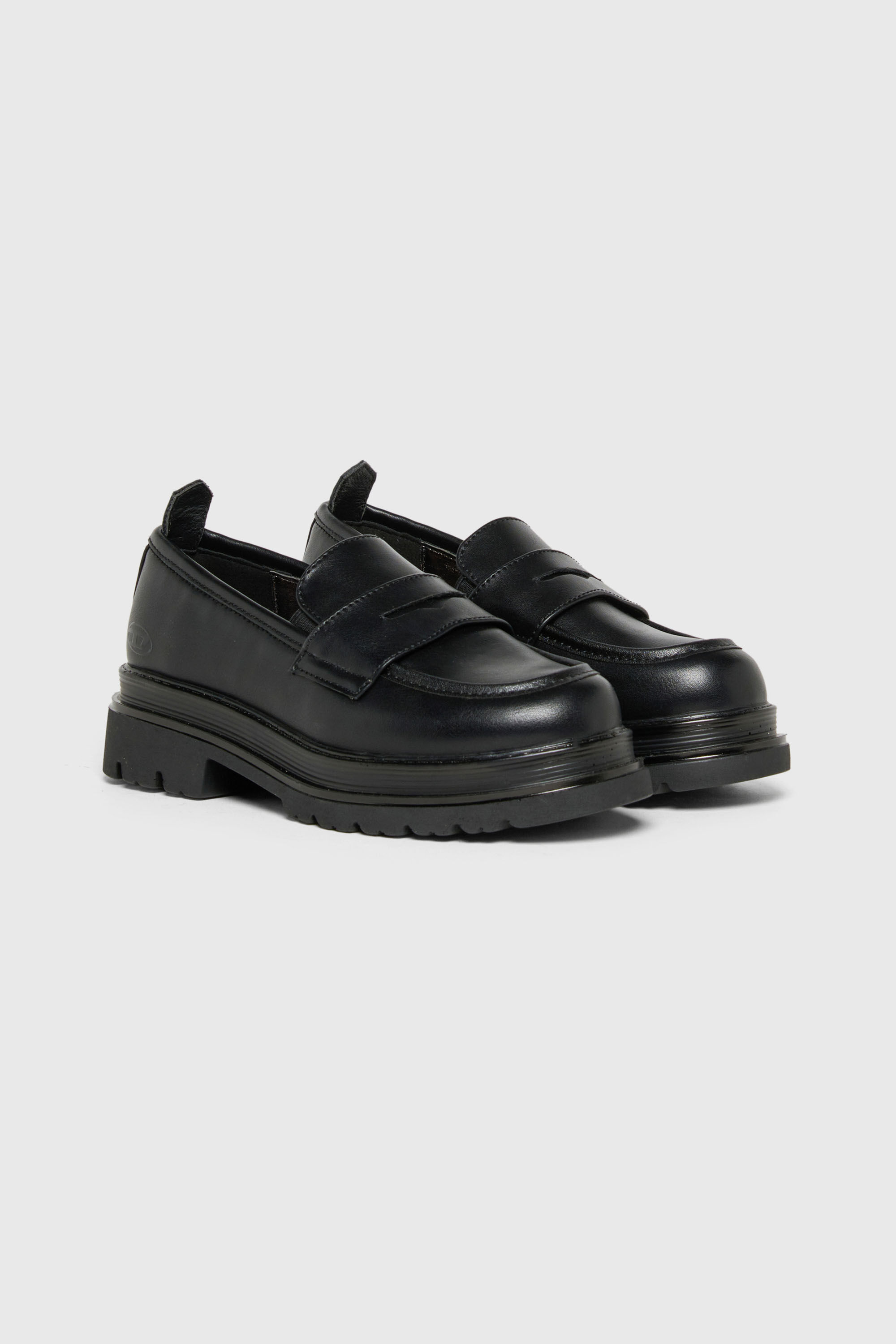 Diesel - D-SLAWEU, Unisex's D-Slaweu - Loafers with lug sole in Black - 2