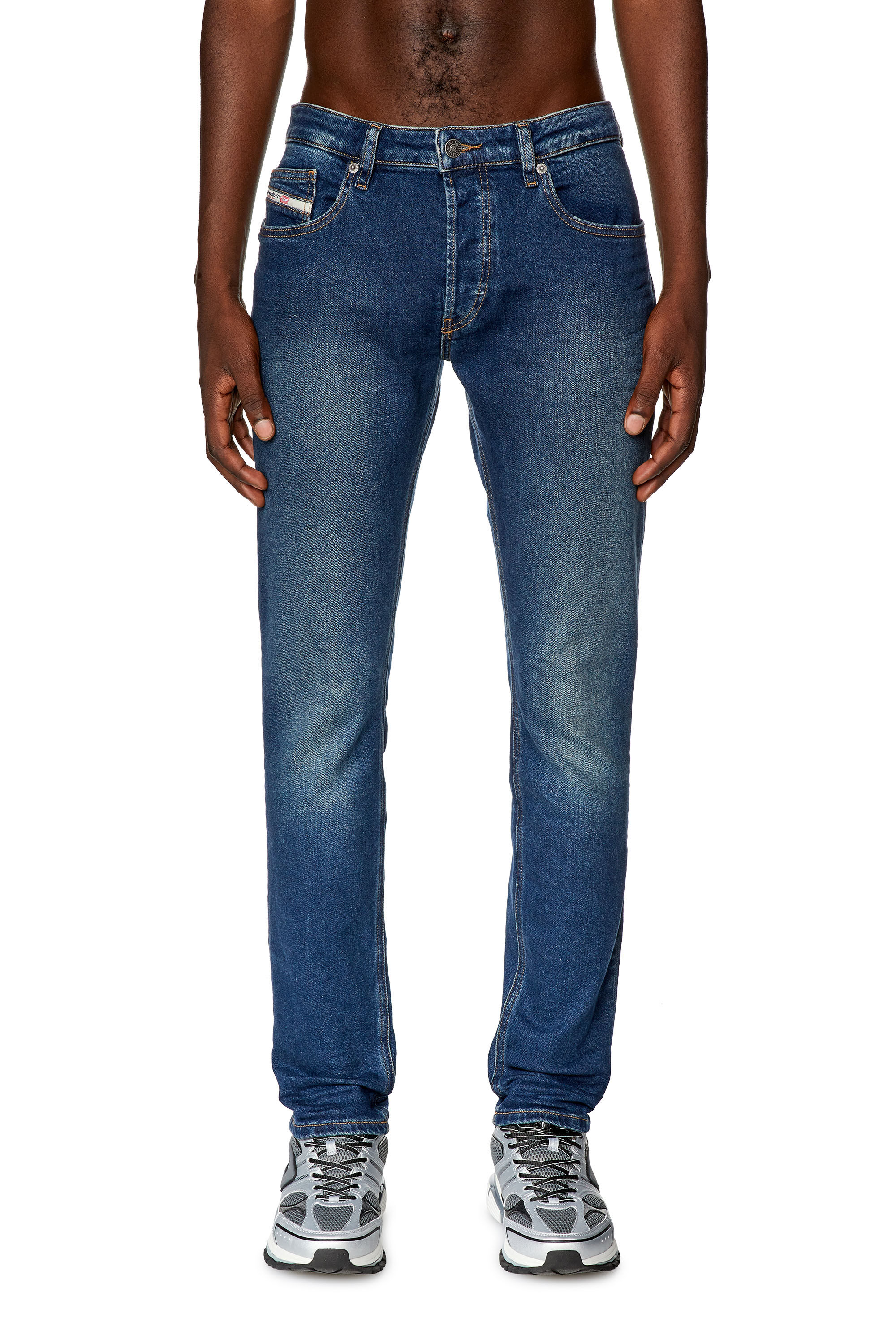 Diesel - Slim Jeans D-Luster 0EKAV, Dark Blue - Image 3