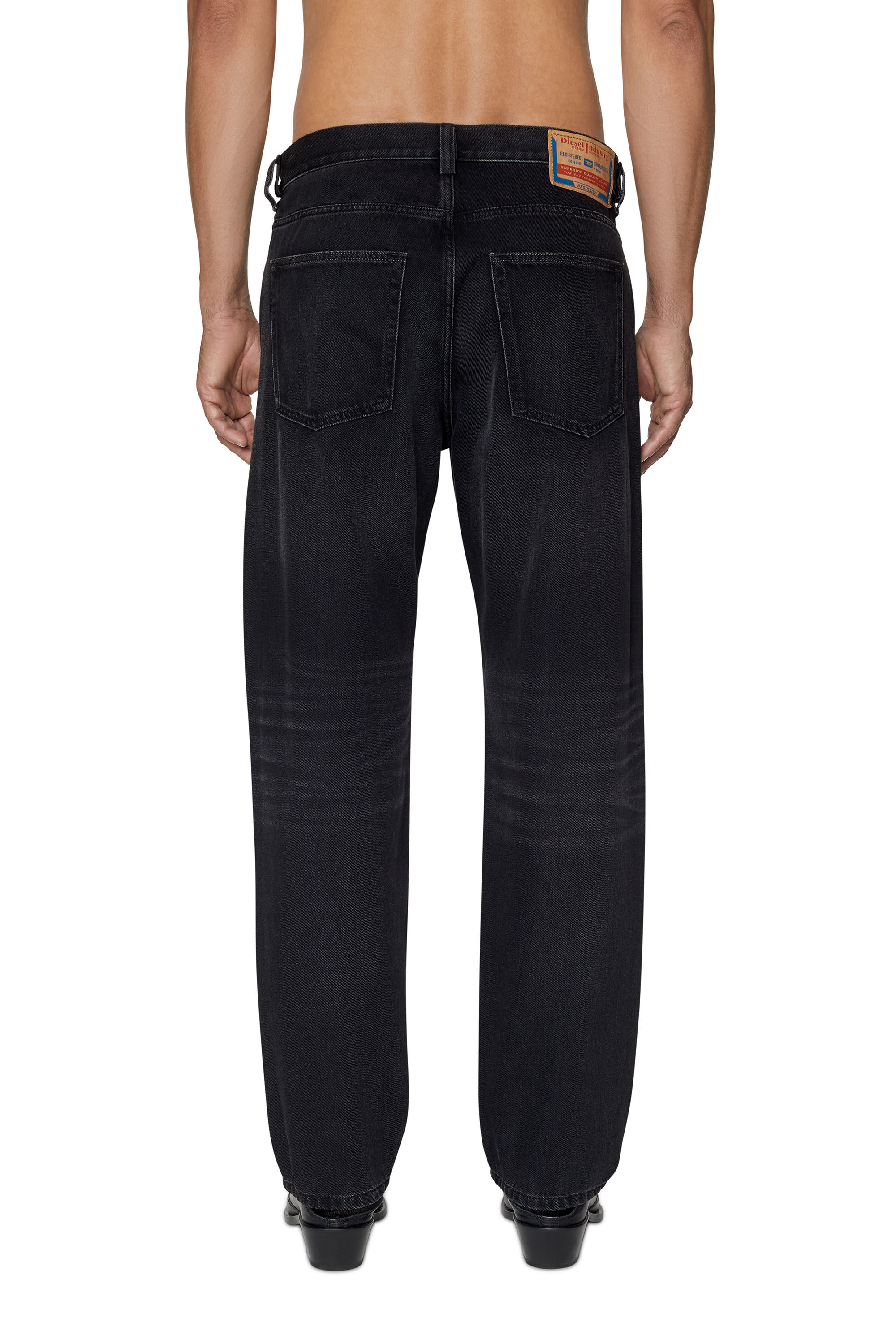 Diesel - Straight Jeans 2010 D-Macs 09B88, Black/Dark grey - Image 4