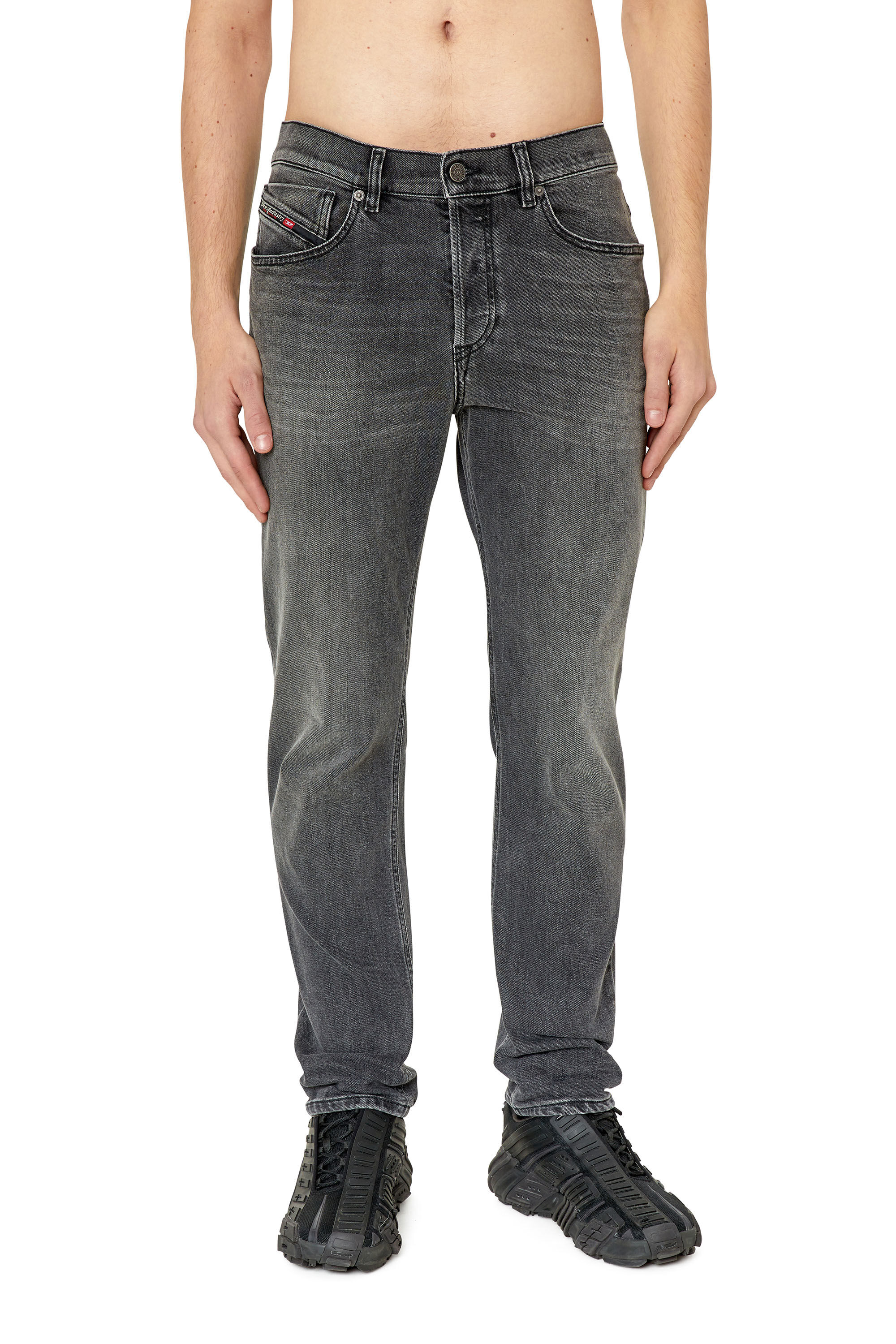 Diesel - Tapered Jeans 2006 D-Fining 09E94, Grey - Image 3