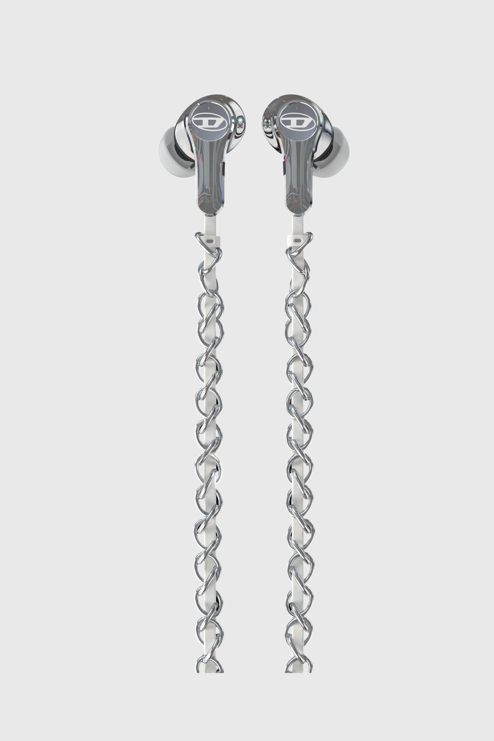 Diesel - 60458  WIRED EARBUDS WIRED EARBUDS, Unisex's Wired Earbuds and charms in Silver - 3