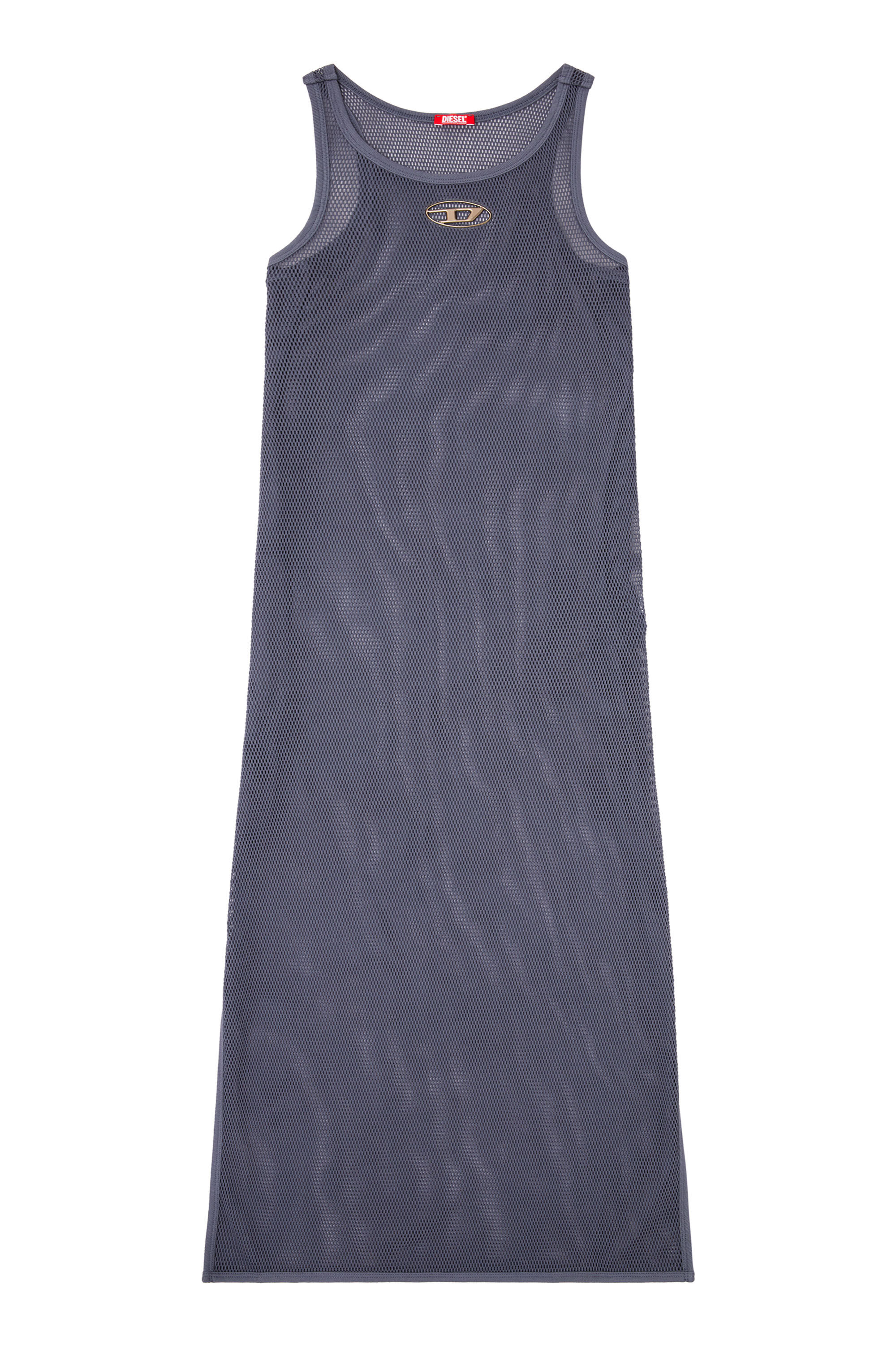 Diesel - JENNIFER-UTLT, Woman's Mesh beach cover-up in Grey - 4