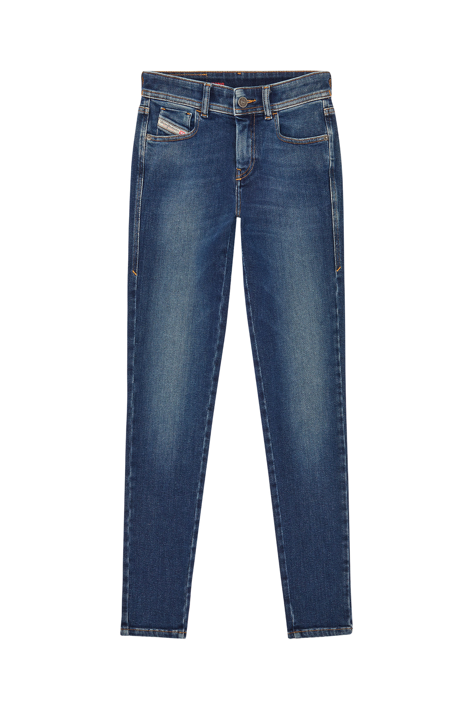Diesel - Super skinny Jeans 2017 Slandy 09E97, Dark Blue - Image 2