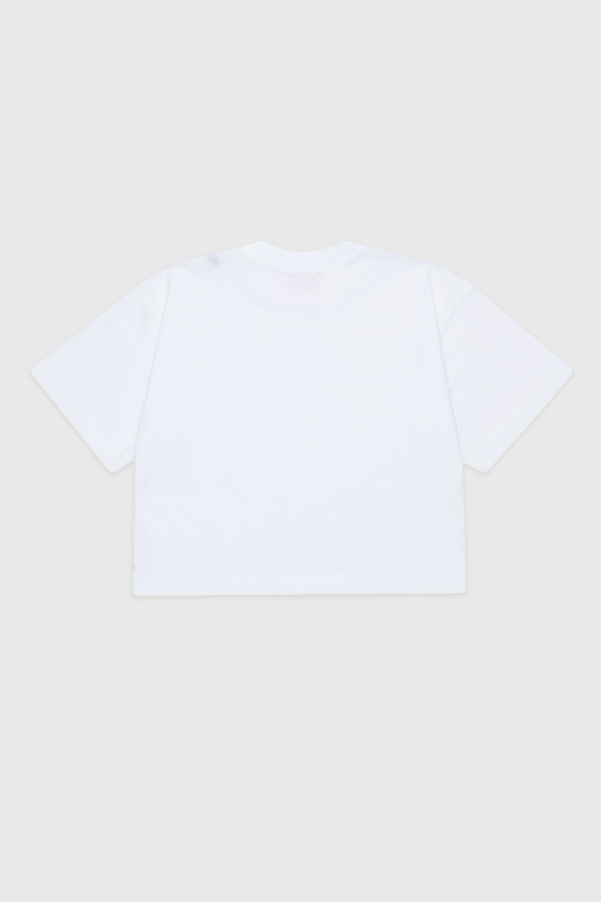 Diesel - TLIXIN, Woman's Cropped T-shirt with Oval D logo in White - 1