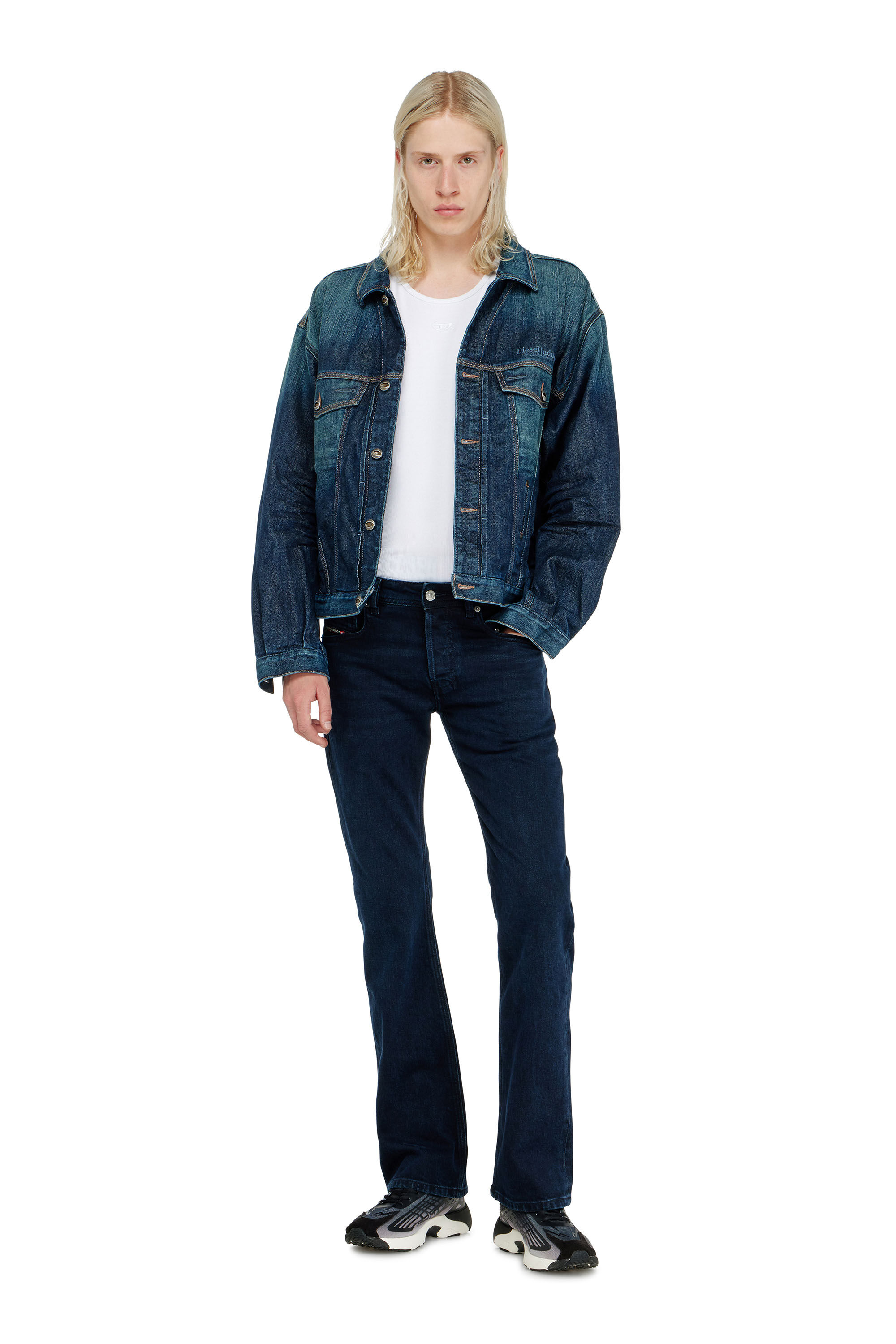 Diesel - Man's Bootcut Jeans 2007 Zatiny 0KBBJ, Dark Blue - 1