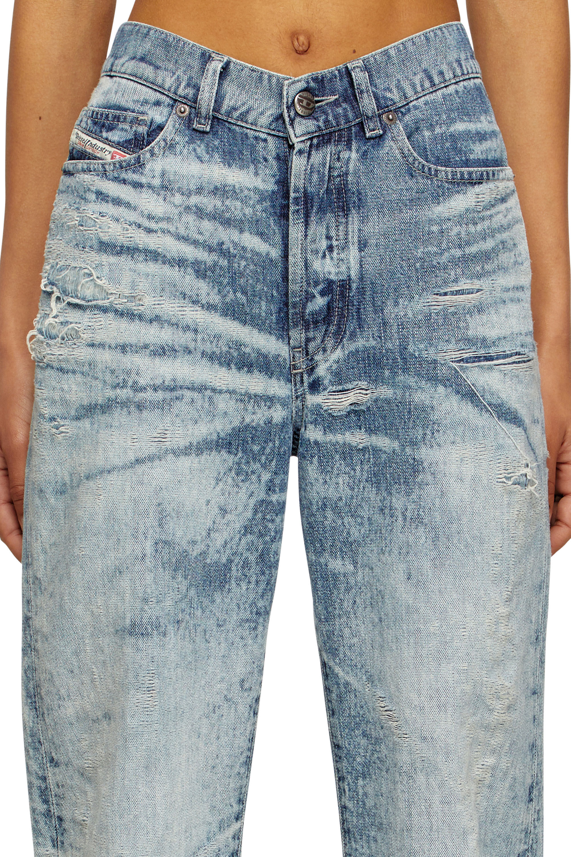 Diesel - Woman's Regular Jeans 1971 D-Sent 068TY, Light Blue - 5