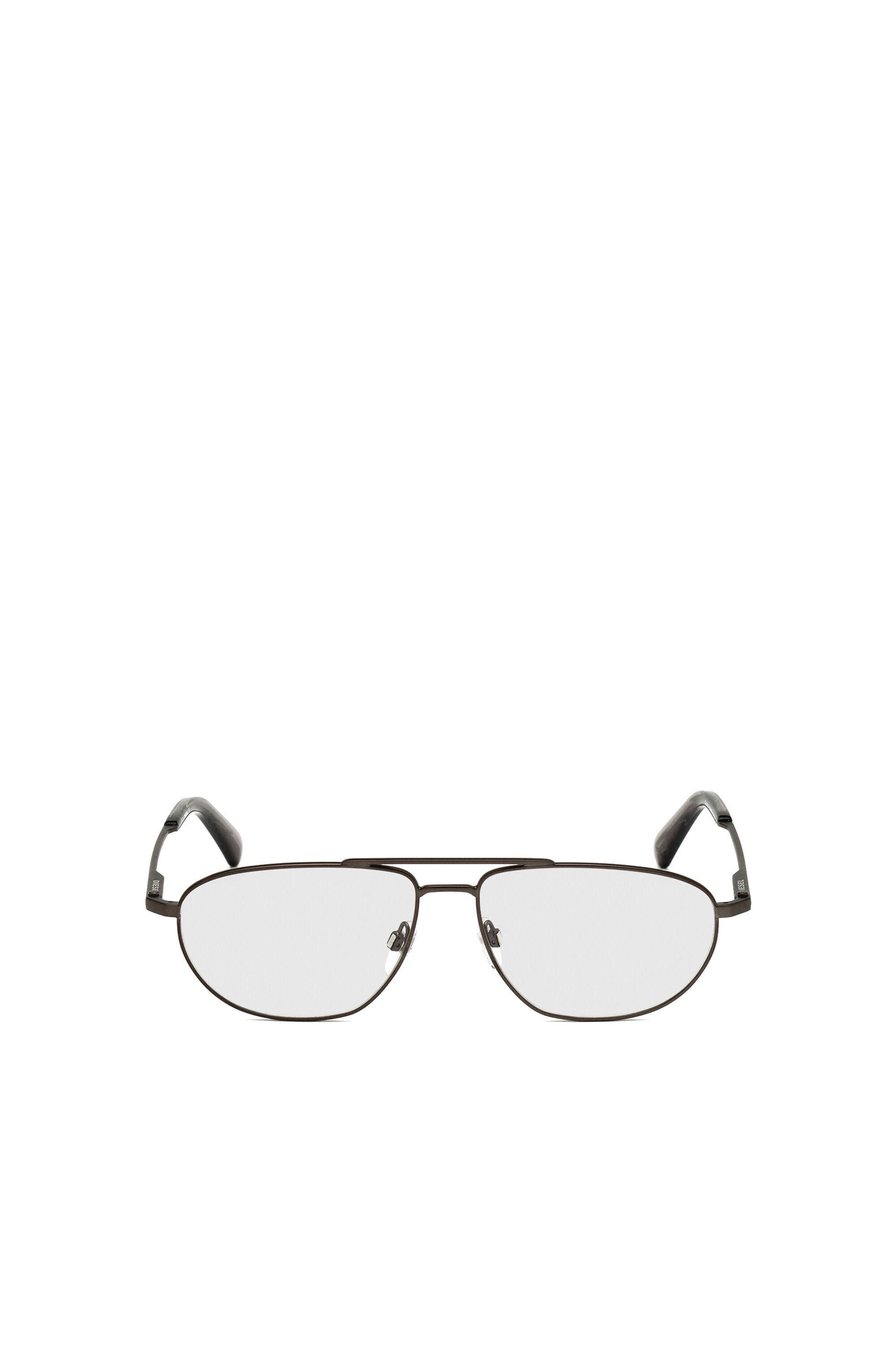 Diesel - DL5359, Man's Metal navigator Eyeglasses in Black - 1