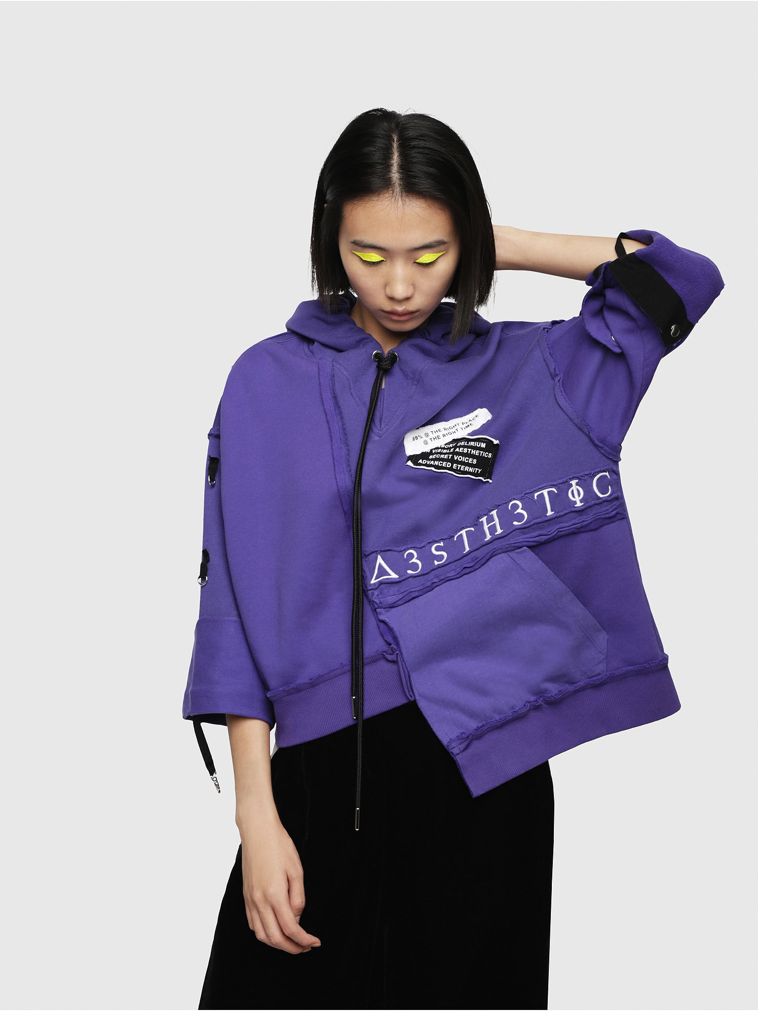 diesel purple hoodie