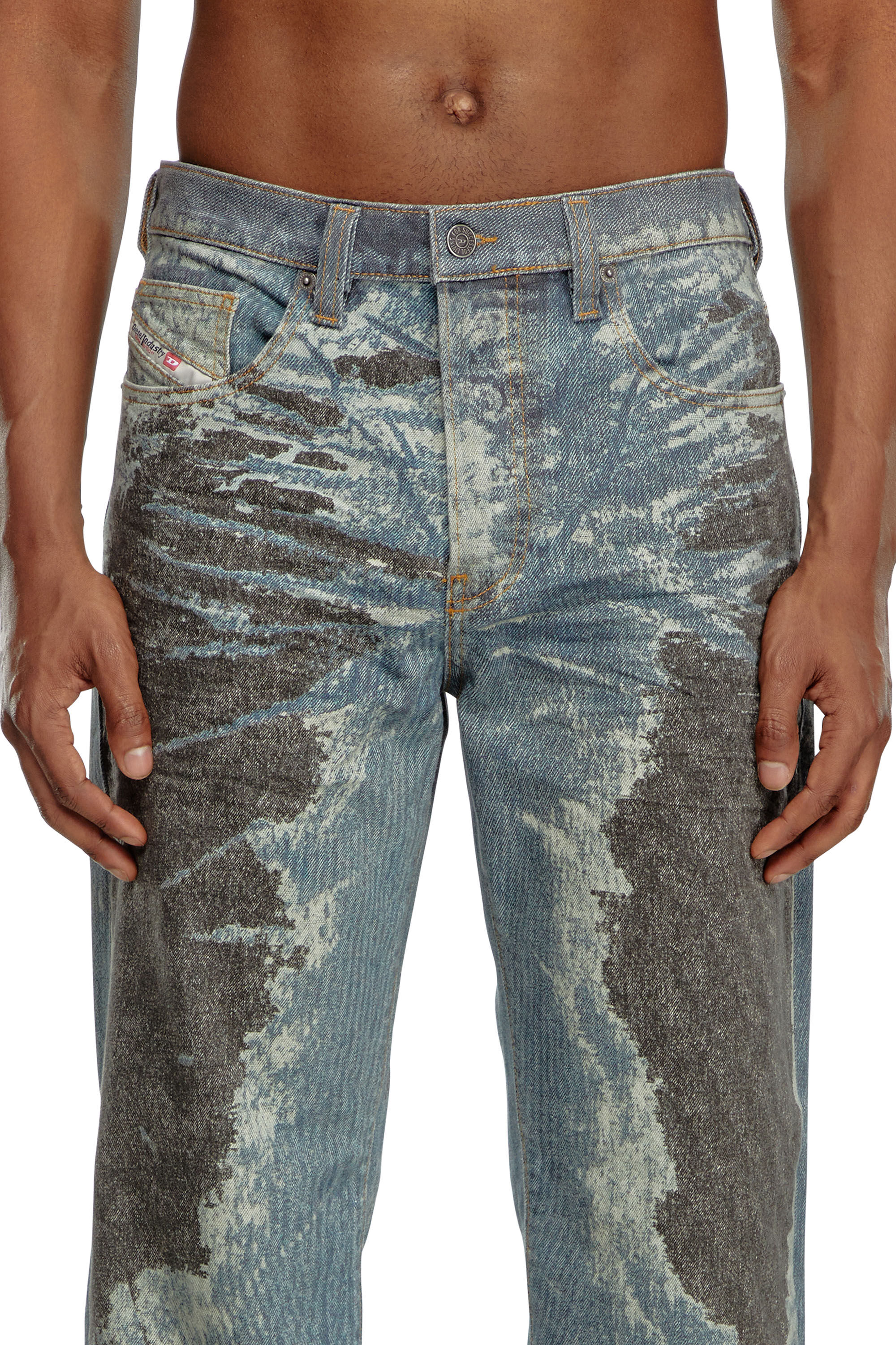 Diesel - Man Straight Jeans 2010 D-Macs 0PGAV, Medium blue - Image 5