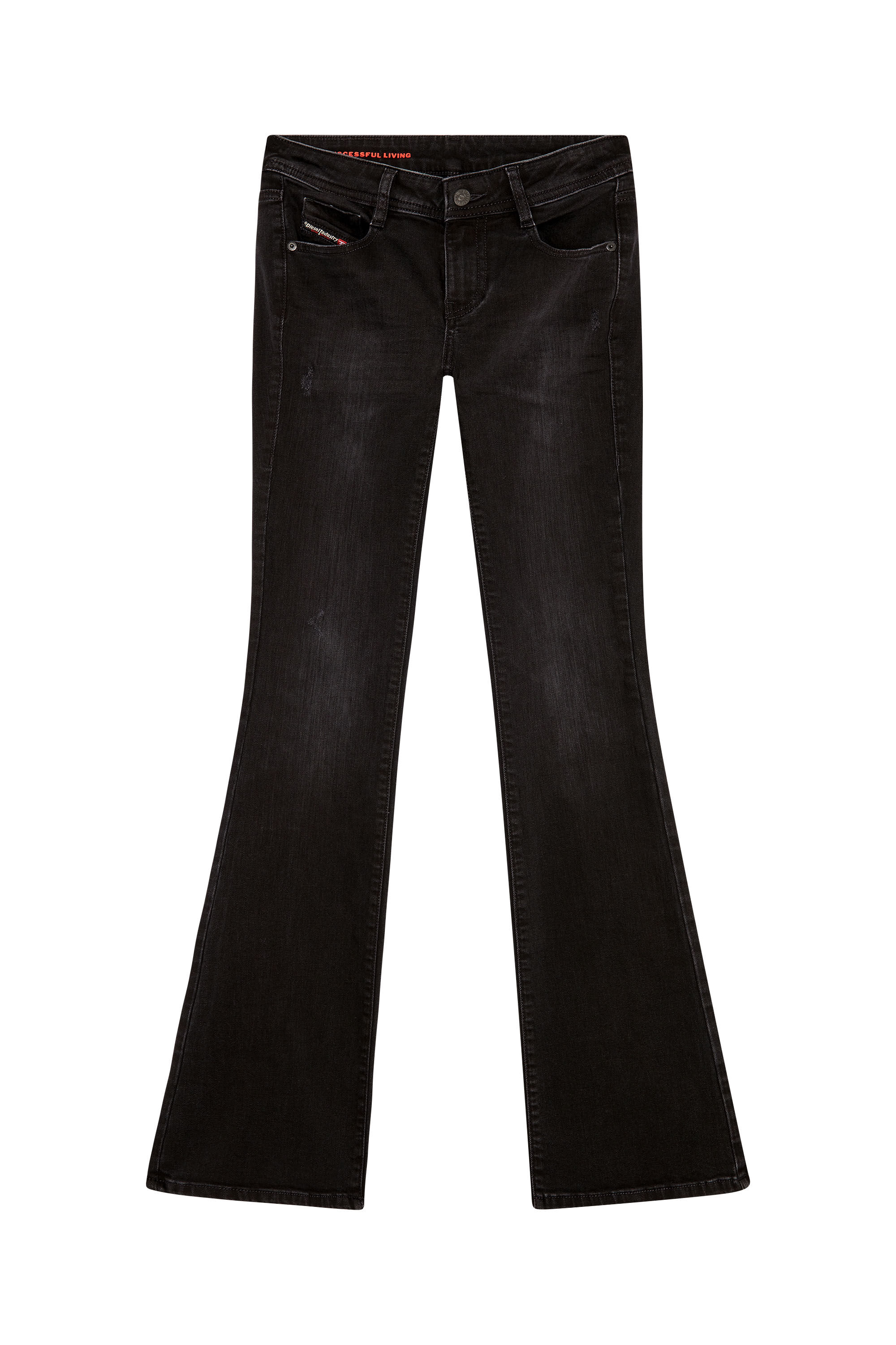 Diesel - Bootcut and Flare Jeans 1969 D-Ebbey 0TFAS, Black/Dark grey - Image 2