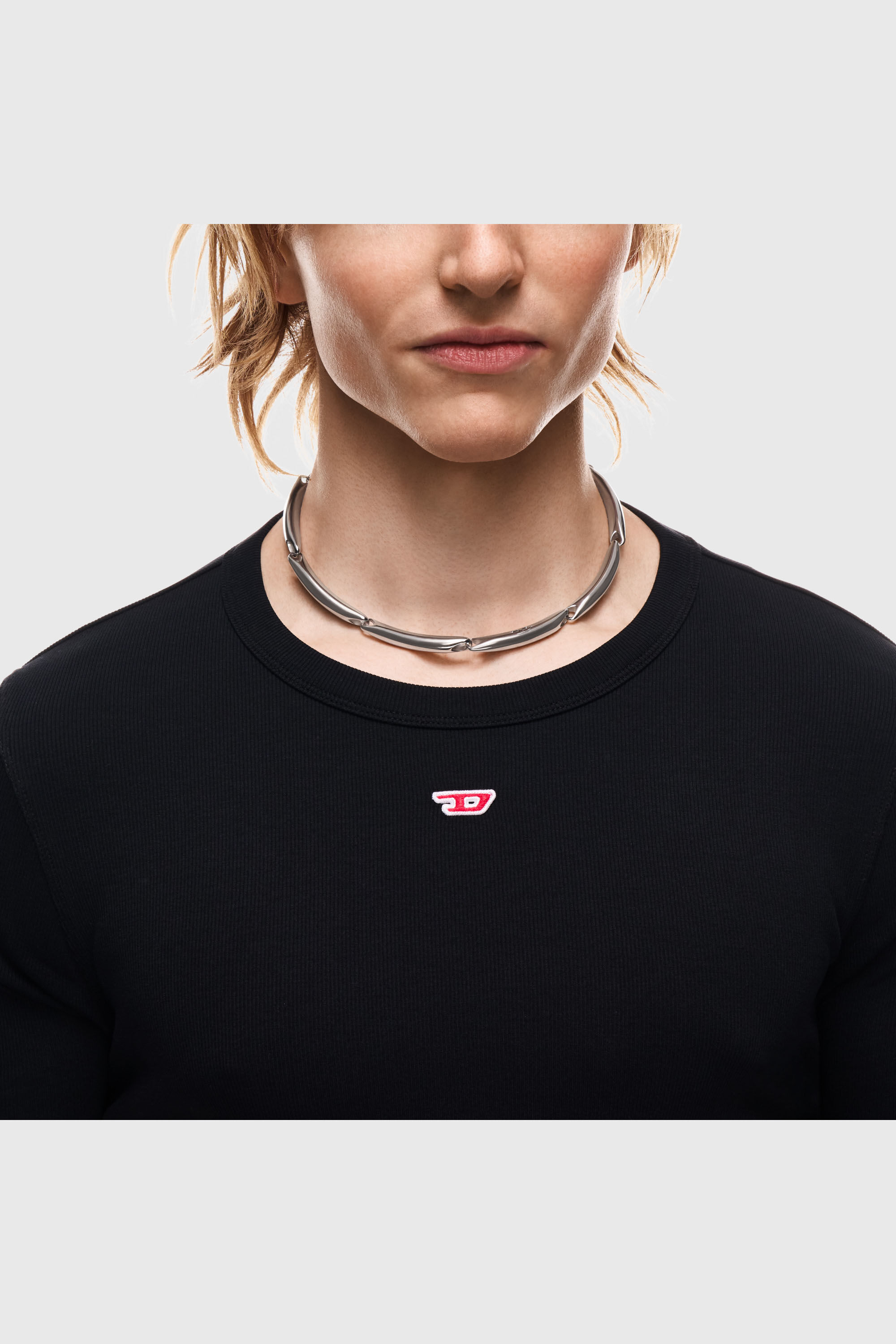 Diesel - DX1697040 JEWELLERY, Unisex's Stainless steel chain necklace in Silver - 4