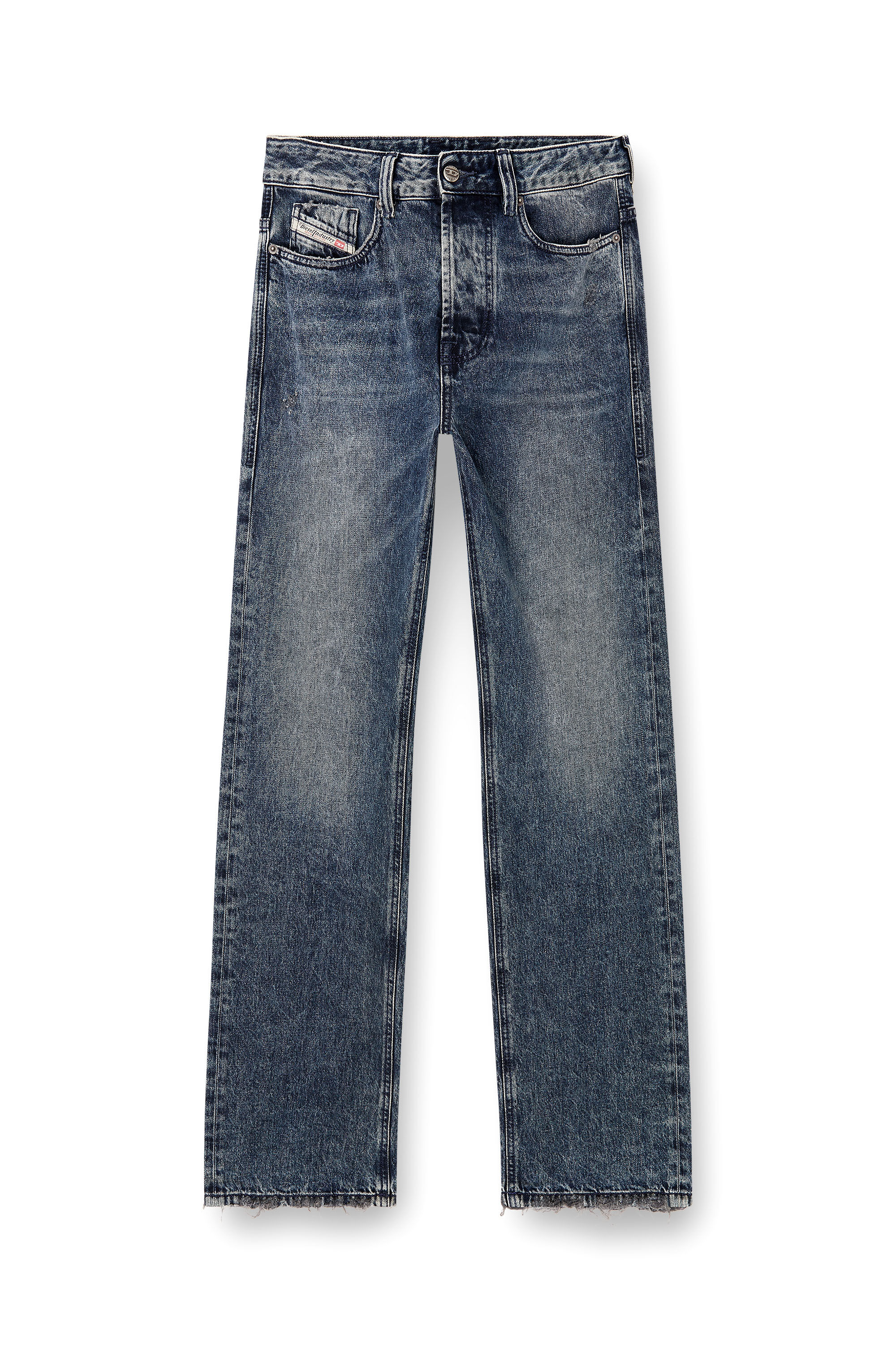 Diesel - Man's Relaxed Jeans 1980 D-Eeper 09N68, Dark Blue - 2
