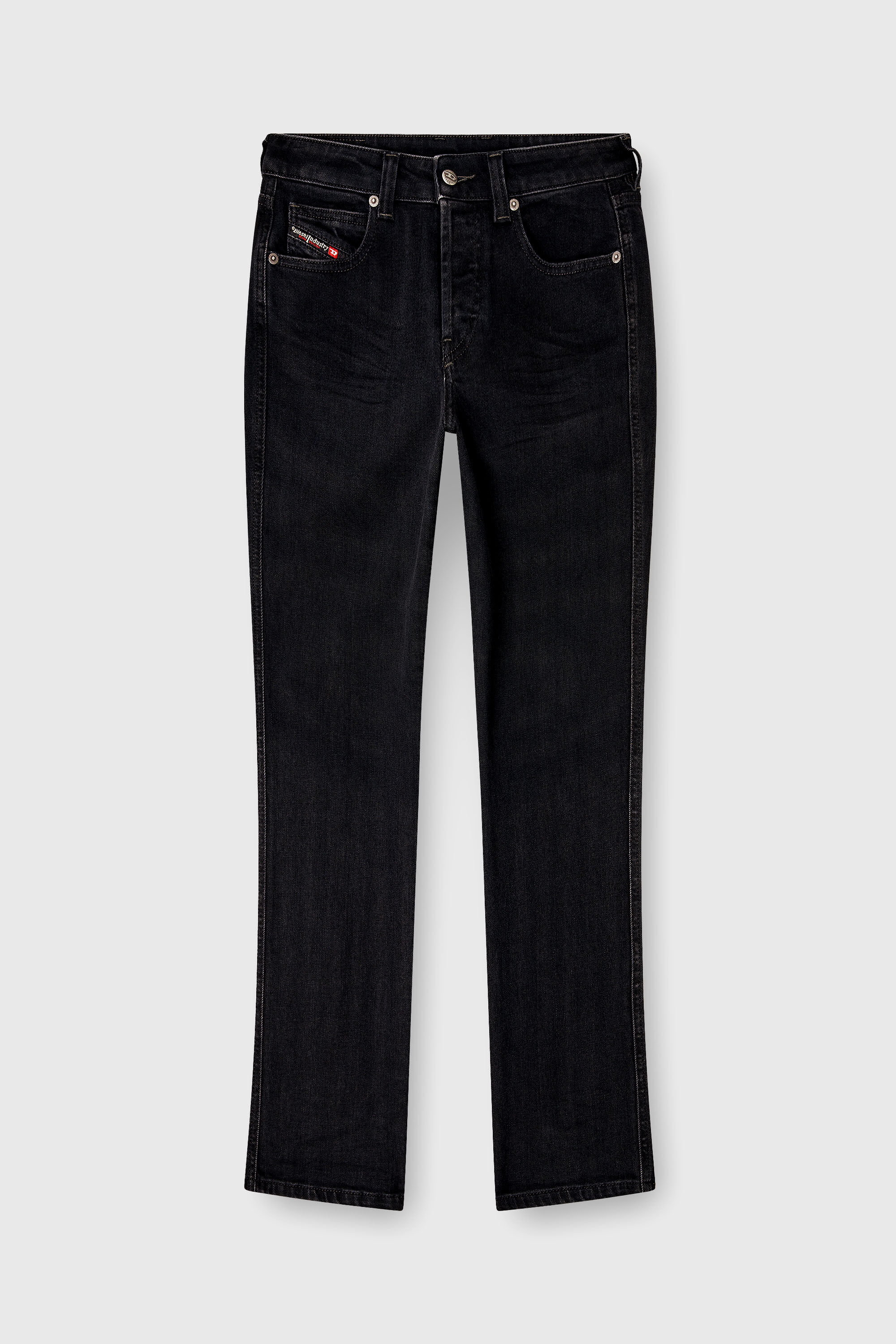 Diesel - Woman's Slim Jeans 1992 D-Jiann 09N89, Black/Dark grey - 6