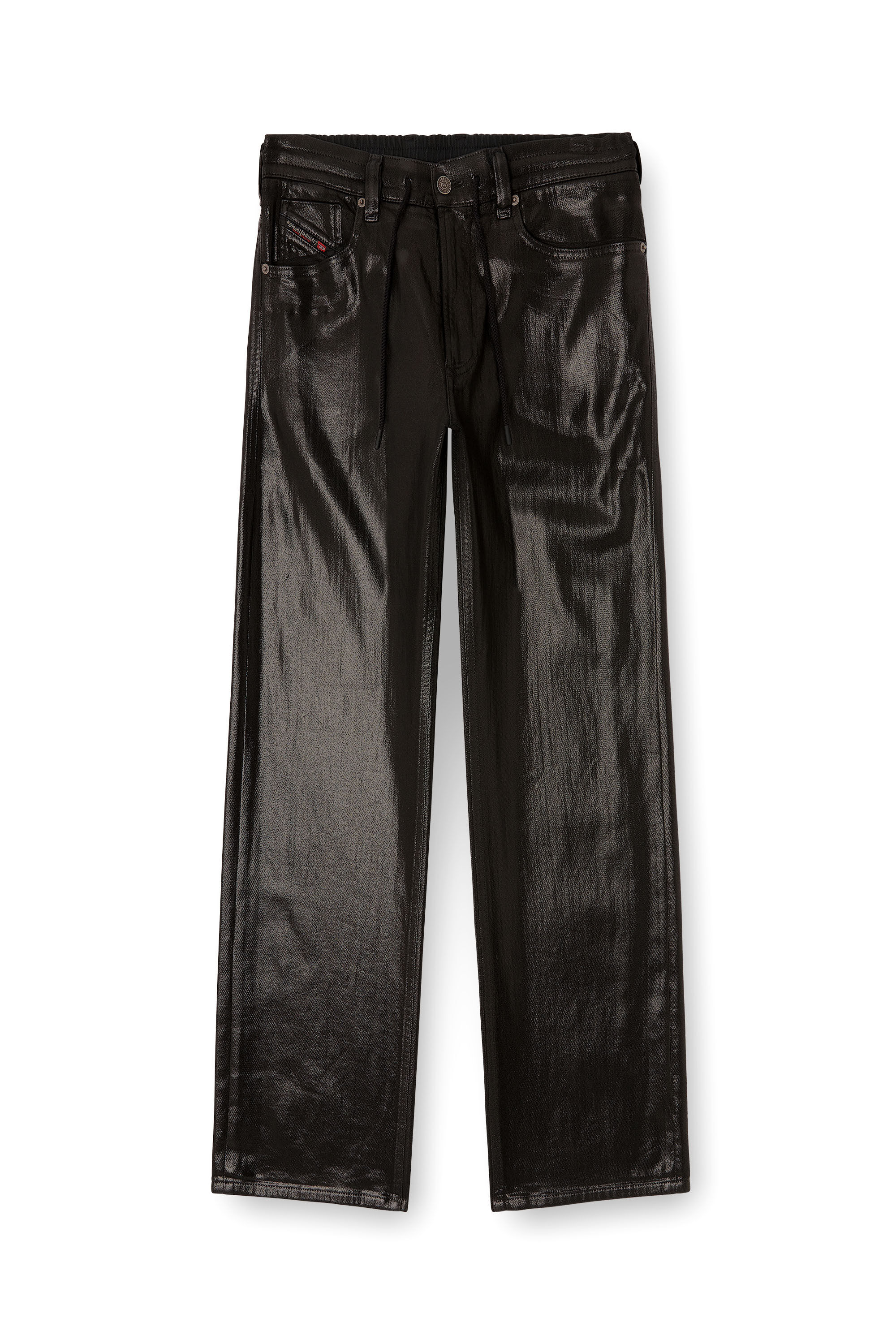 Diesel - Man's Relaxed 2080 D-Reel Joggjeans® 068VD, Black/Dark grey - 2