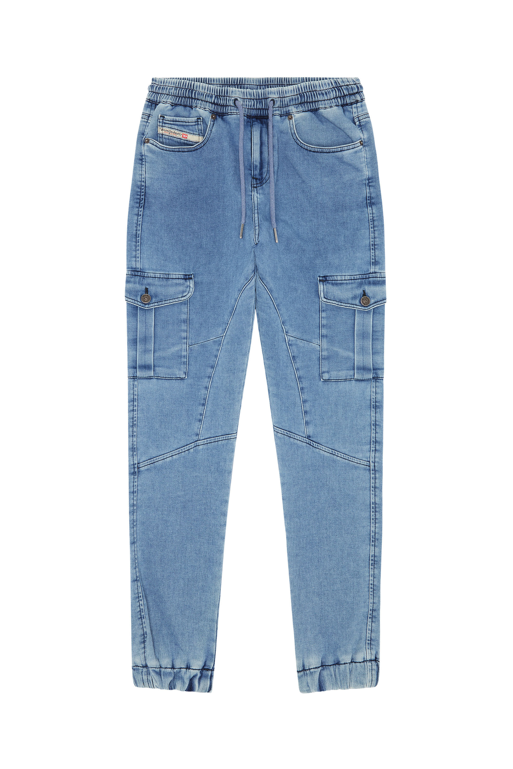 Diesel - D-Ursy Track Denim 069ZR Slim, Light Blue - Image 2