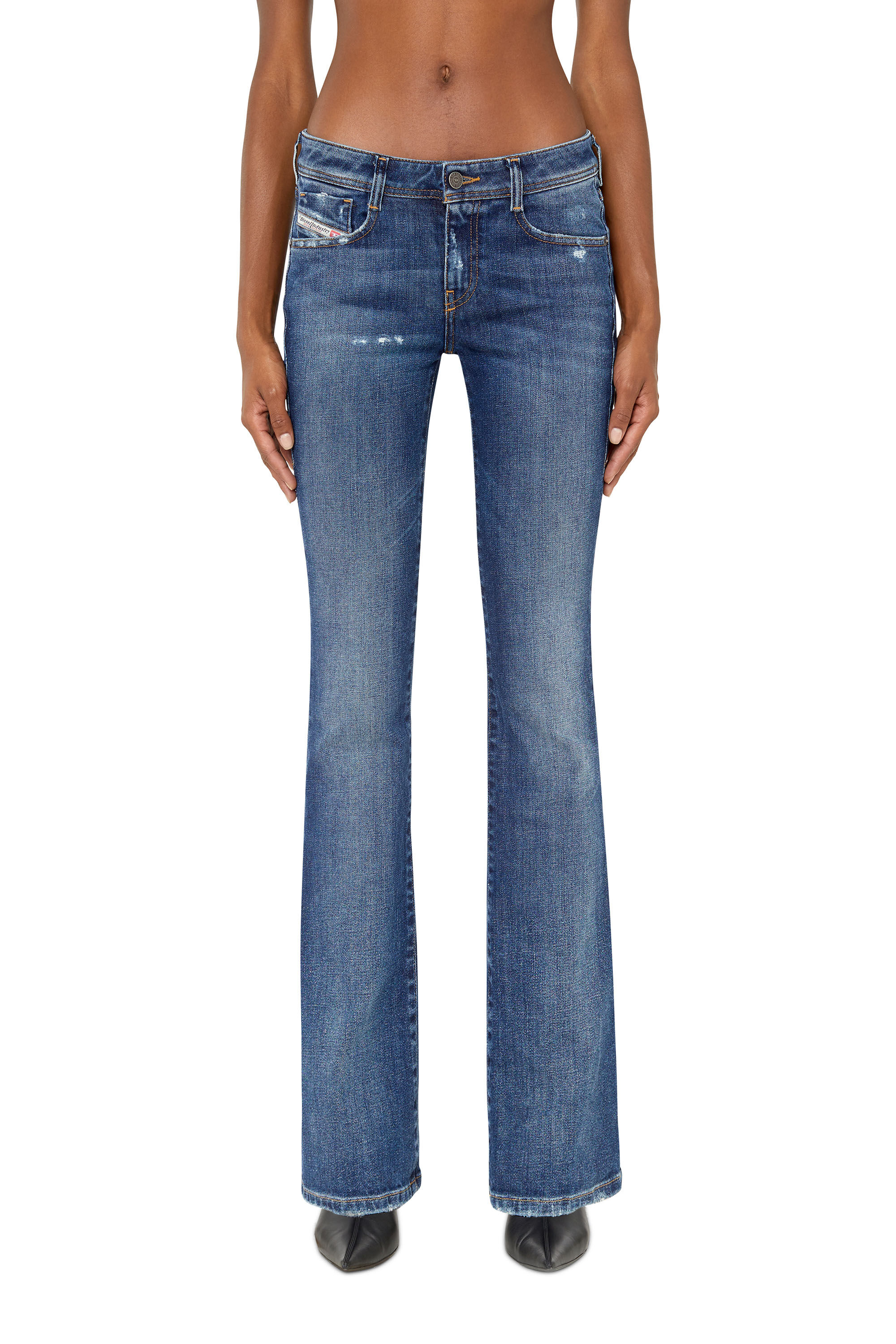 Diesel - 1969 D-EBBEY 09E45 Bootcut and Flare Jeans, Medium blue - Image 3