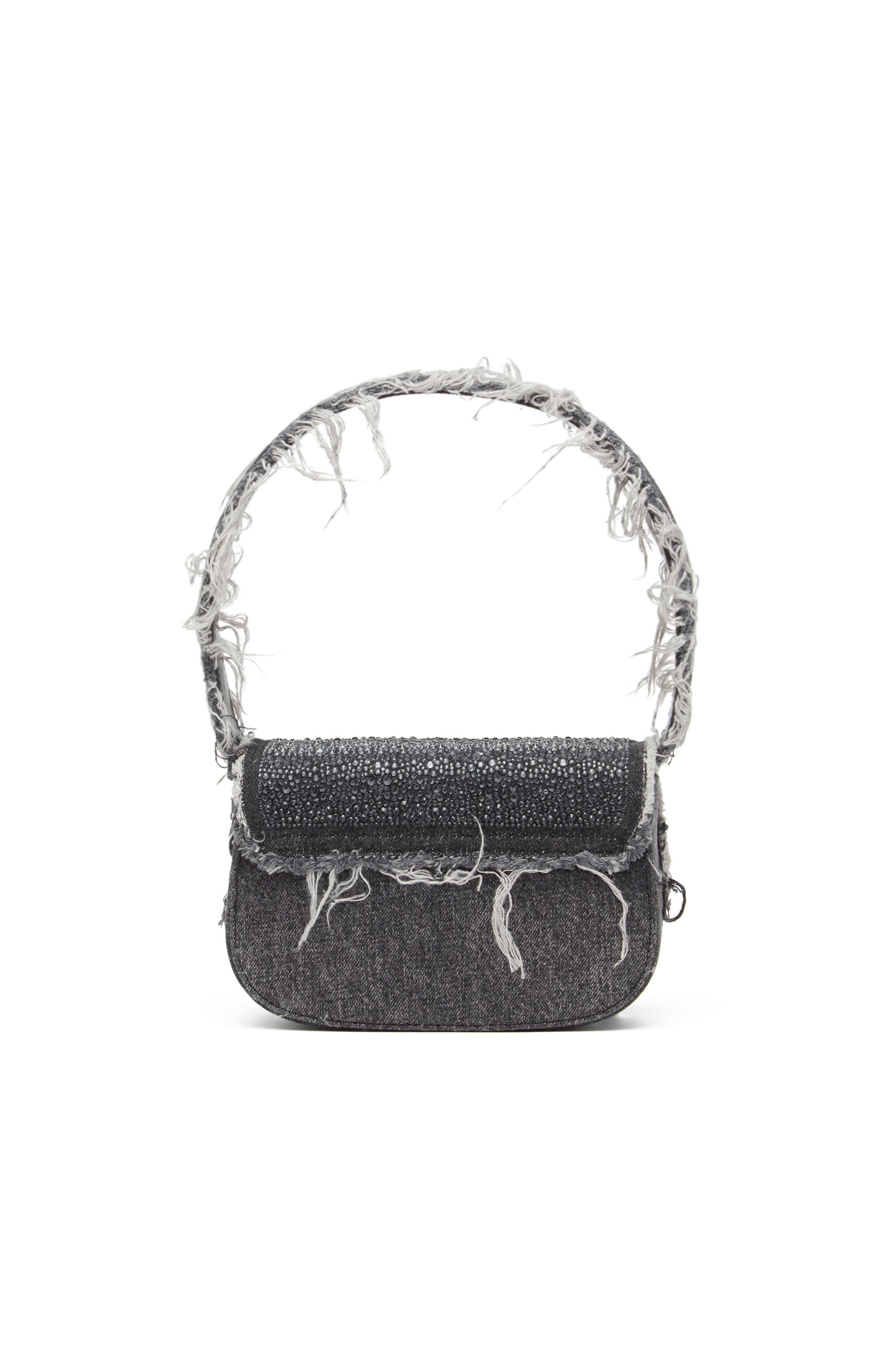 Diesel 1DR Bags: Leather shoulder bags, mirrored small logo bags