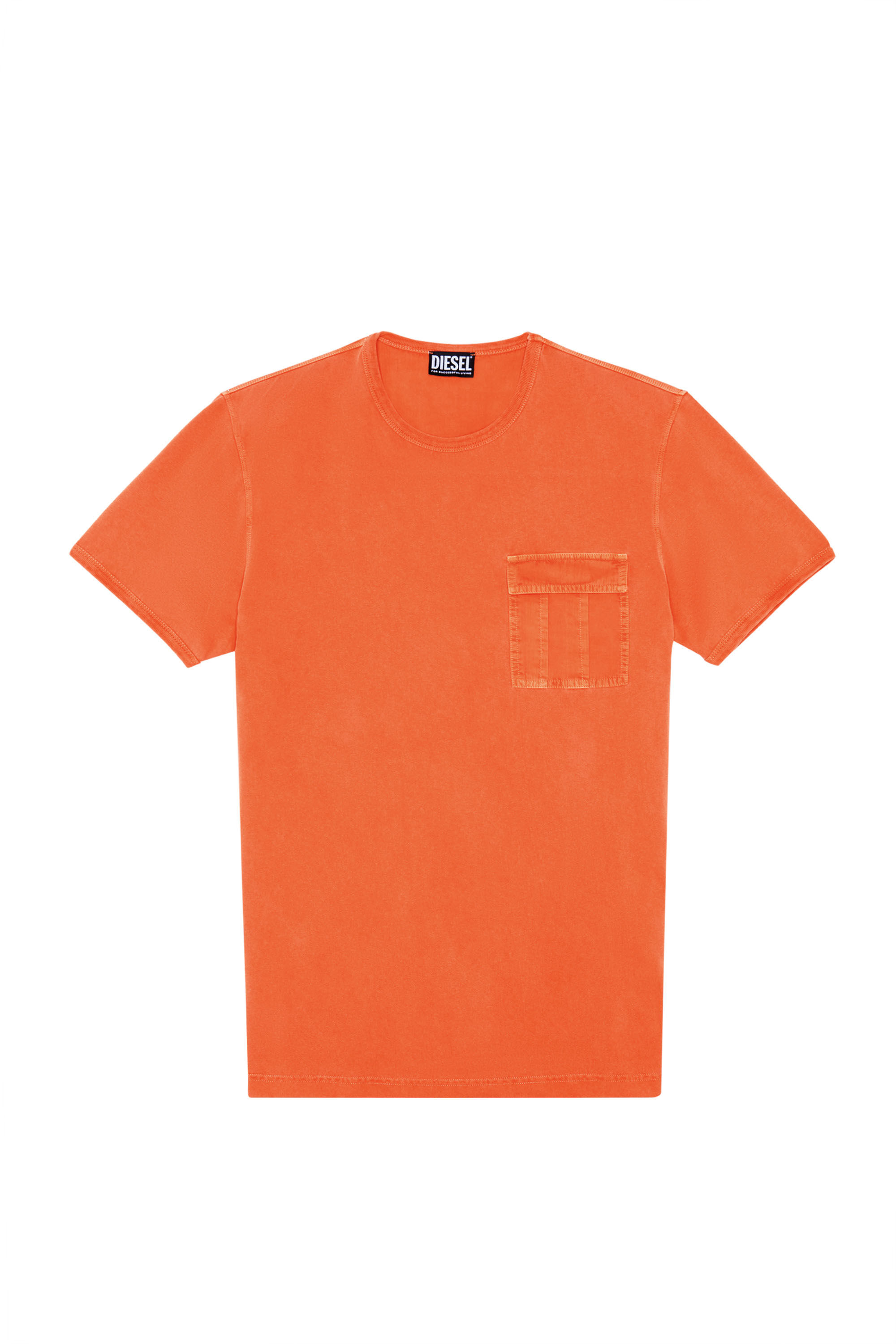 diesel t shirt orange