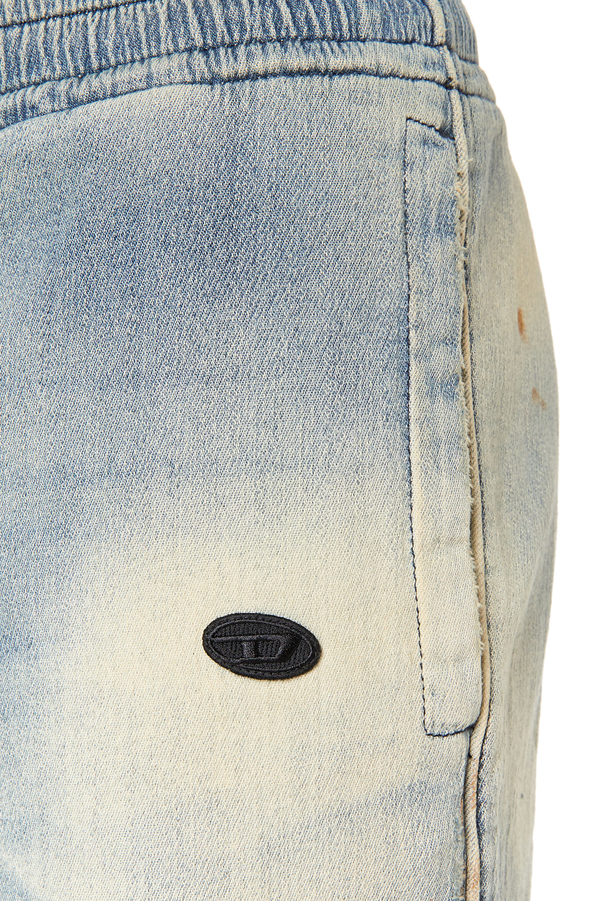 Diesel - Tapered D-Lab Track Denim 09G48, Light Blue - Image 5