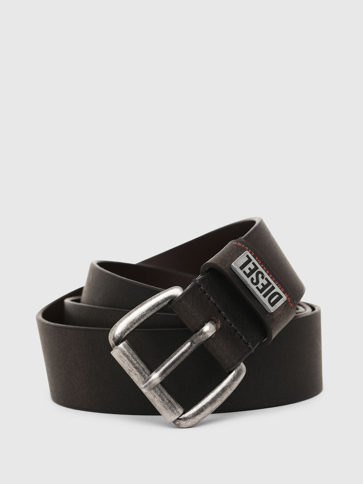 diesel leather belt