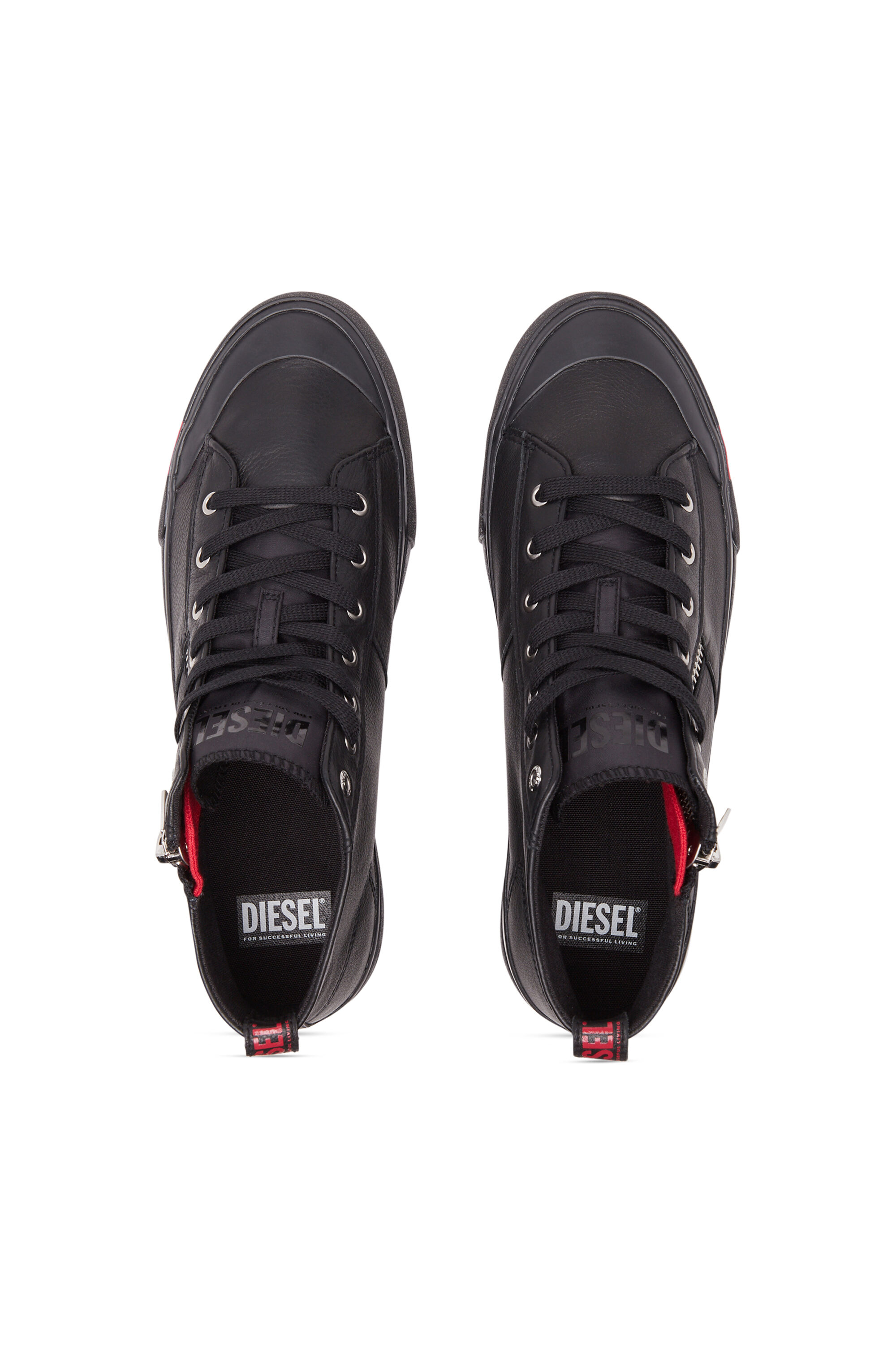 Diesel black high top sneakers outlet