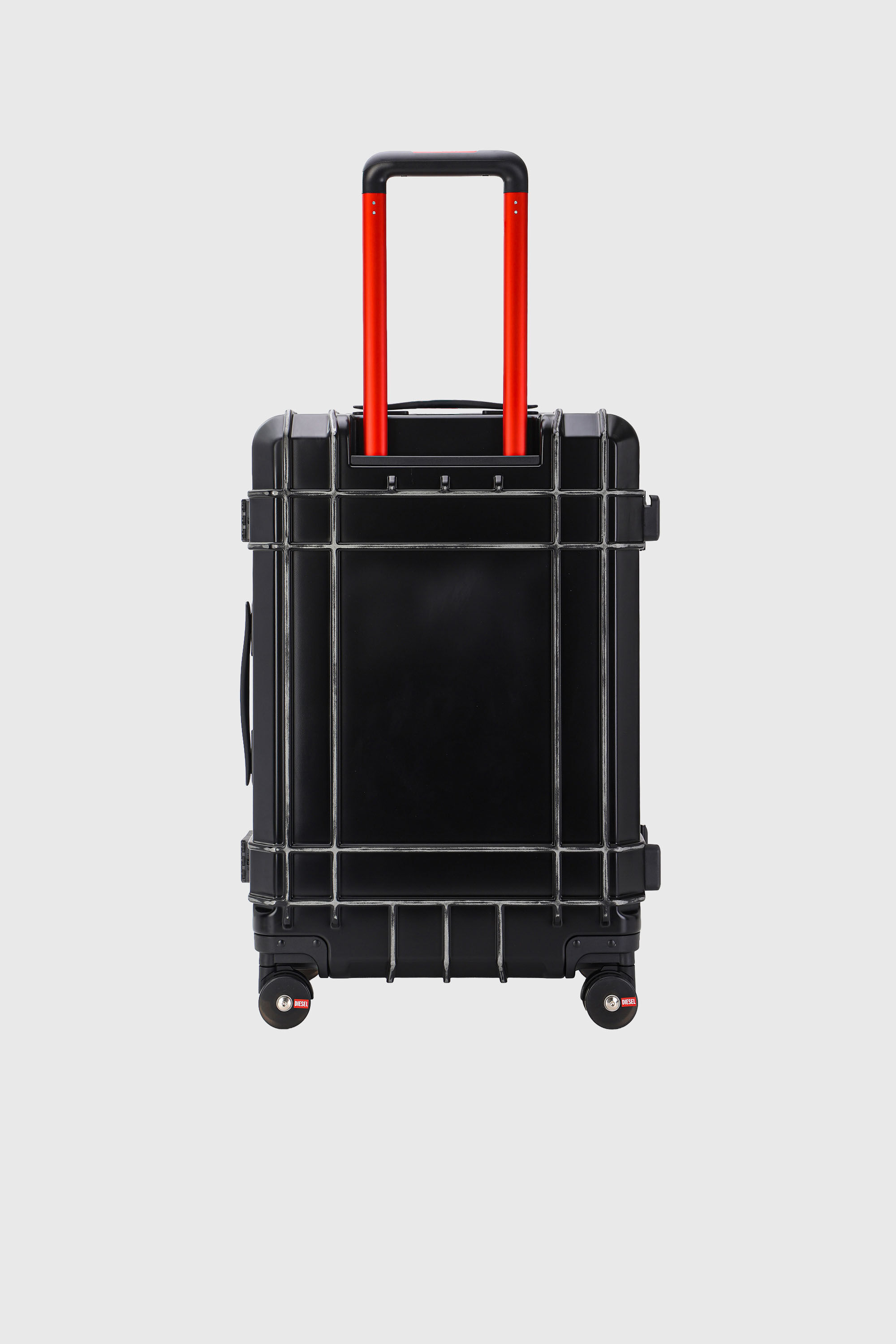Diesel - DIESEL PC STRONG IMAGE TROLLEY- DSL003, Unisex's Rugged suitcase size M in Black - 2