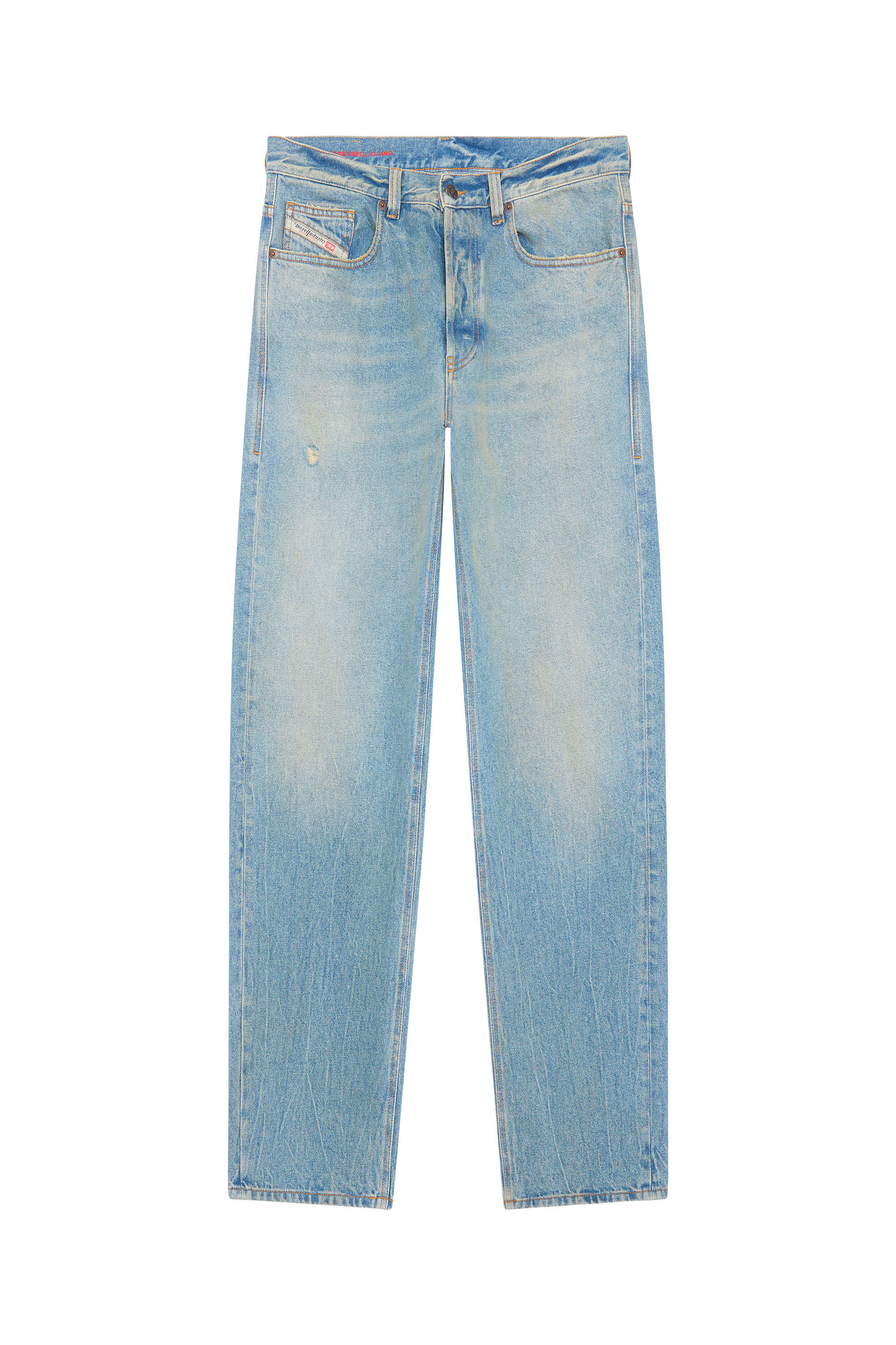 Diesel - 2010 D-Macs 09D79 Straight Jeans, Light Blue - Image 2