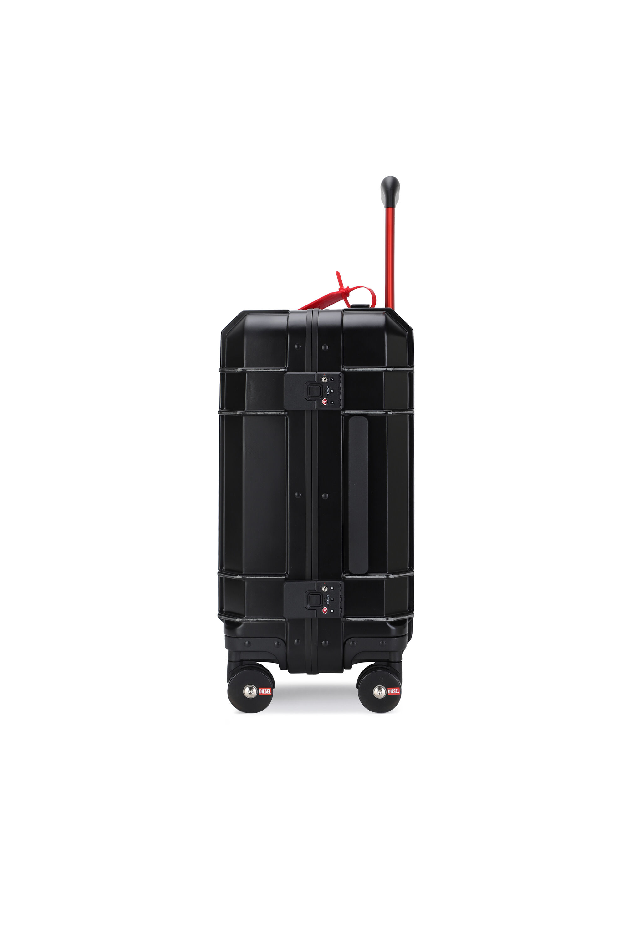Diesel - DIESEL PC STRONG IMAGE TROLLEY- DSL003, Unisex's Rugged suitcase size S in Black - 3